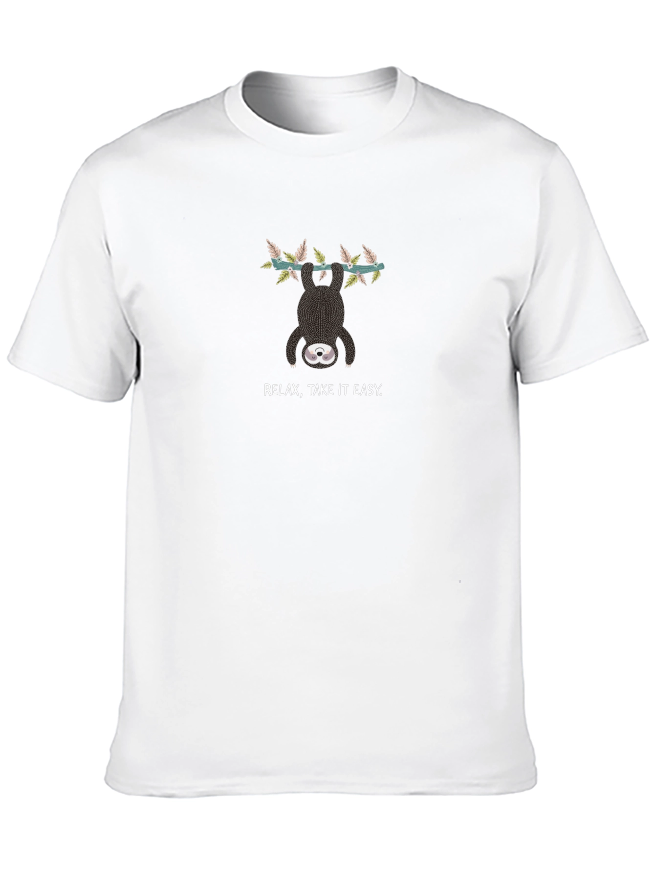 Relax Sloth Graphic Tee - Easygoing Vibe