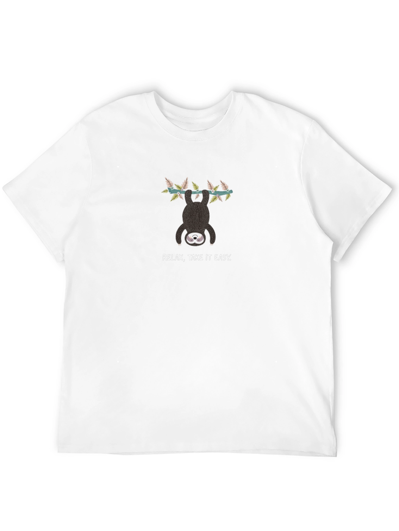 Relax Sloth Graphic Tee - Easygoing Vibe