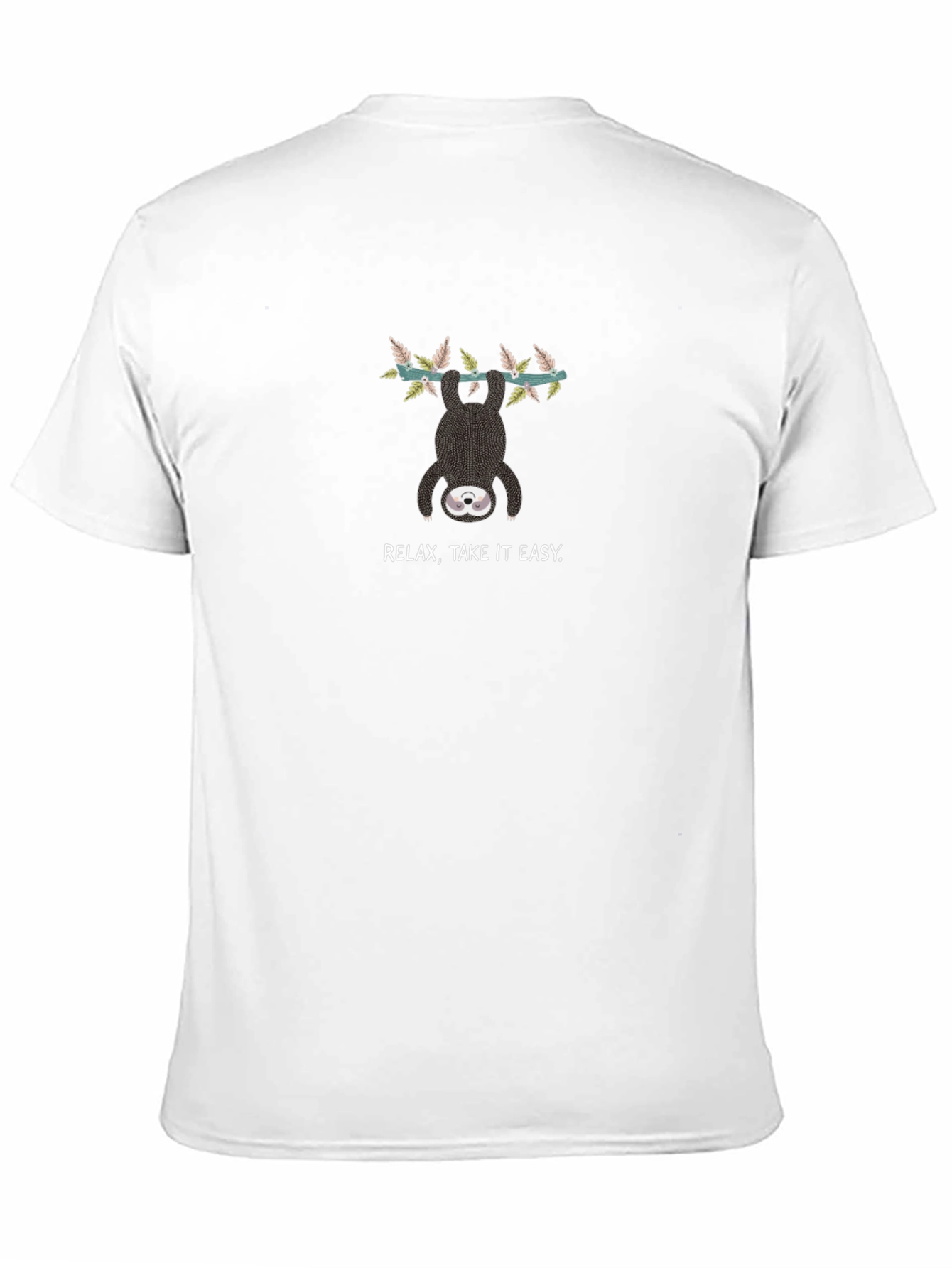 Relax Sloth Graphic Tee - Easygoing Vibe