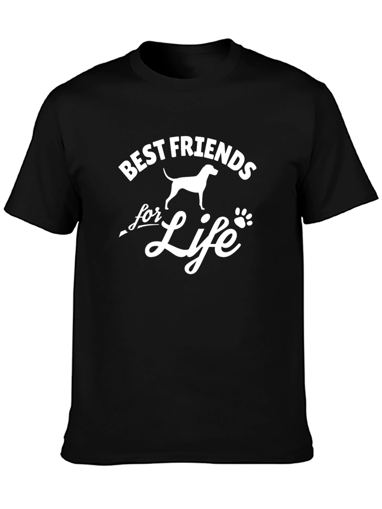 Best Friends for Life Dog T-Shirt