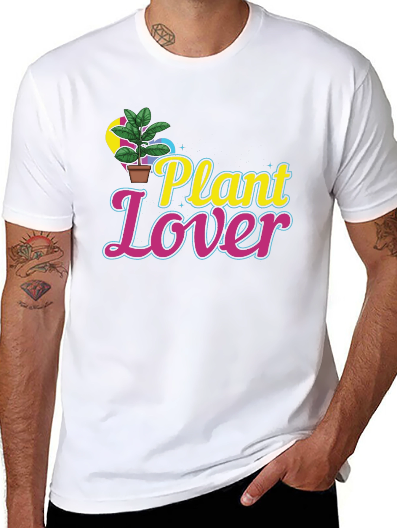 Plant Lover T-Shirt - Botanical Style
