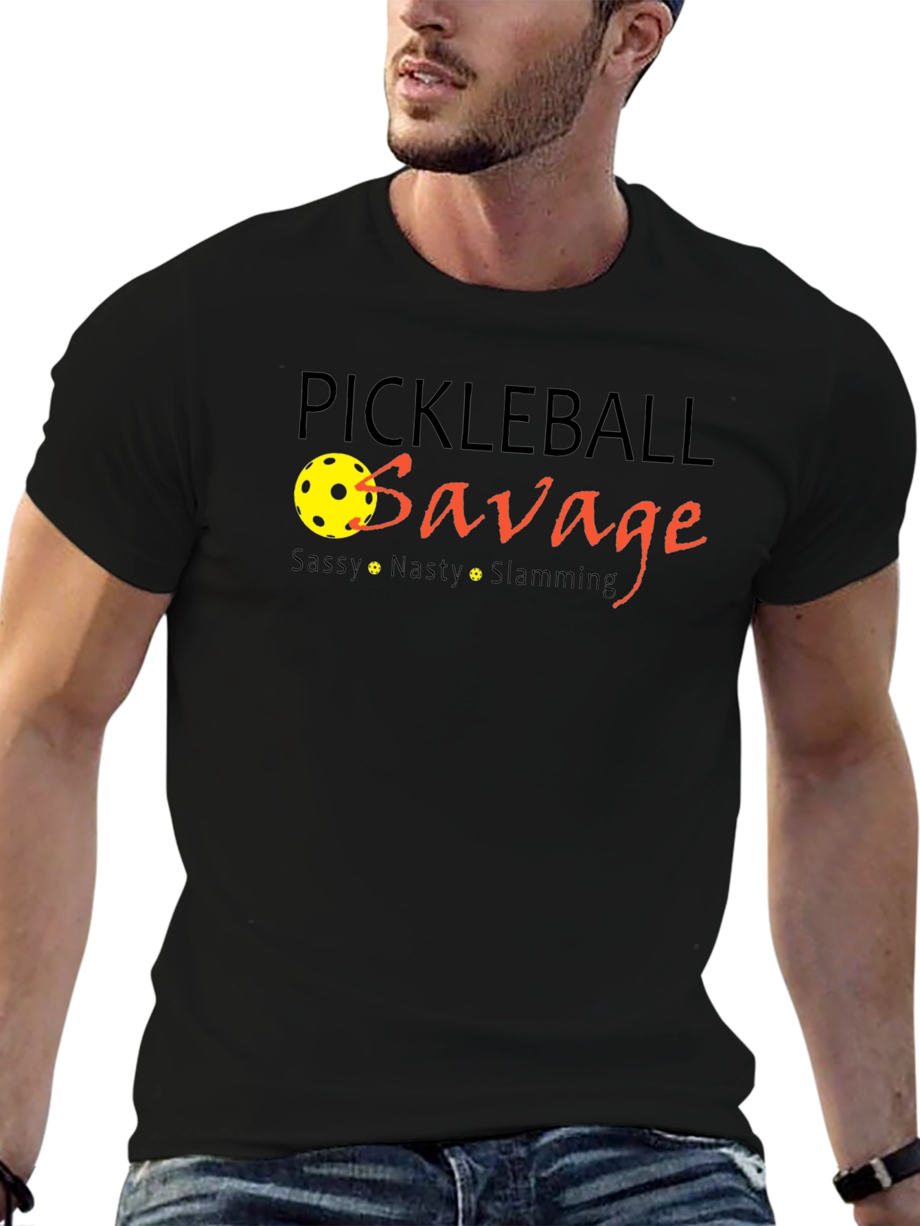Pickleball Savage Graphic T-Shirt