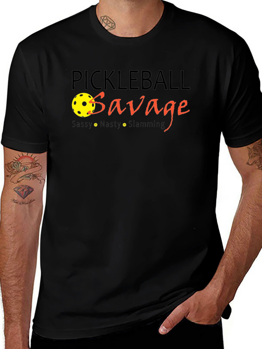Pickleball Savage Graphic T-Shirt