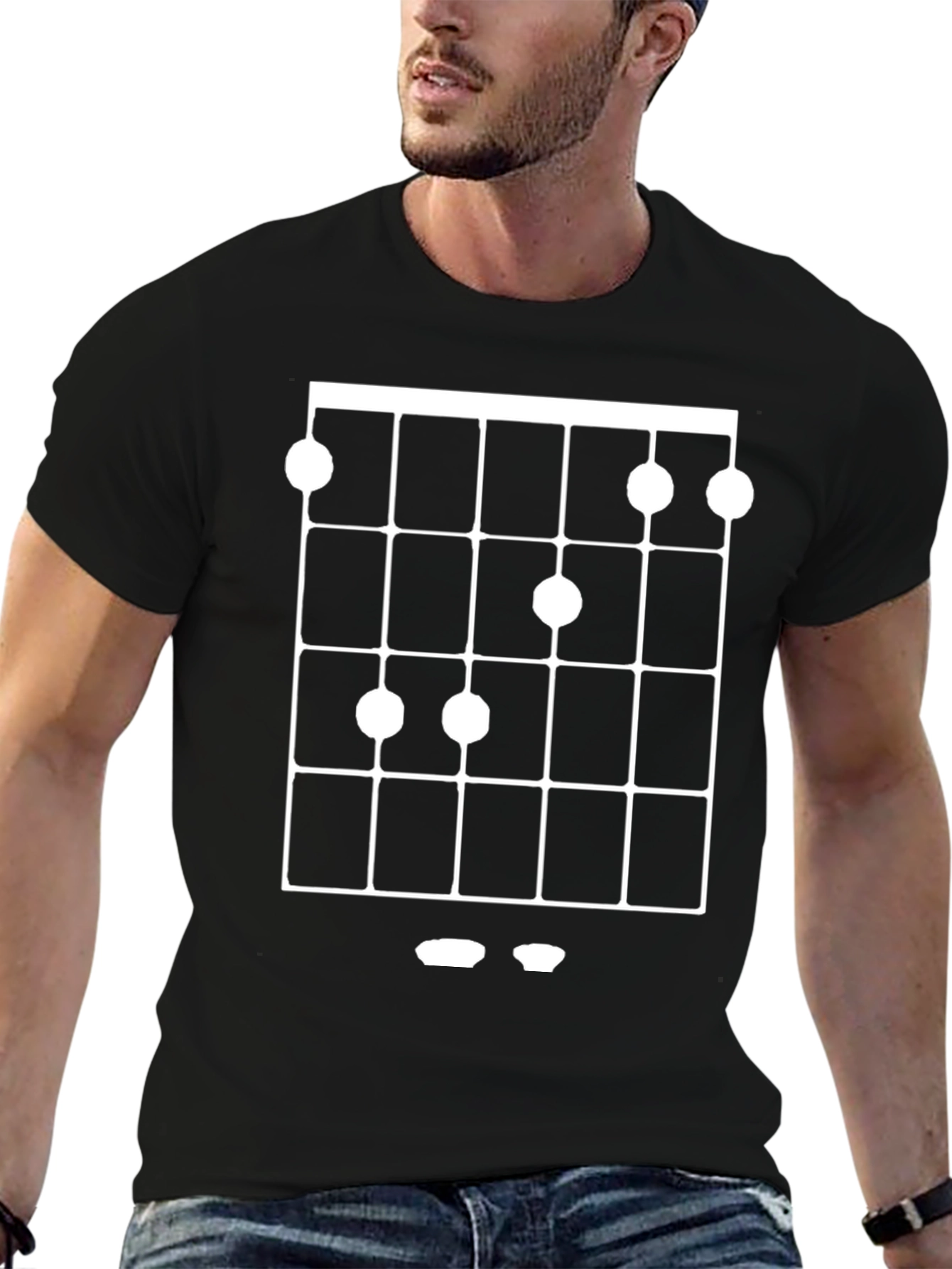 Ukulele Chord T-Shirt - Music Lover Tee