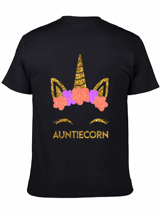 Auntiecorn T-Shirt - Magical Aunt Gift