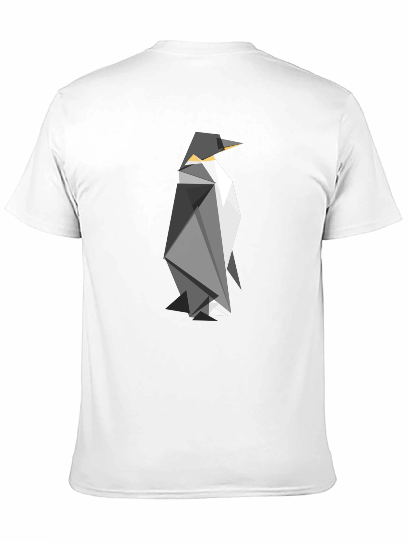 Geometric Penguin Graphic T-Shirt