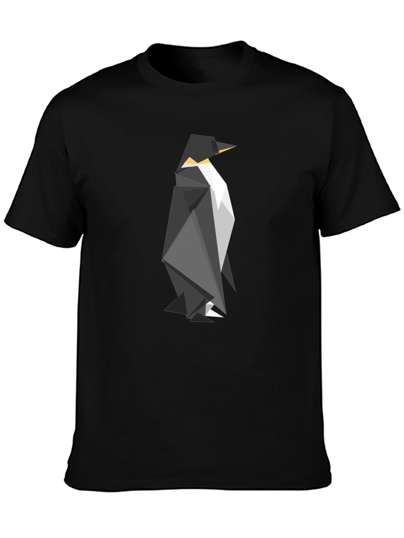 Geometric Penguin Graphic T-Shirt