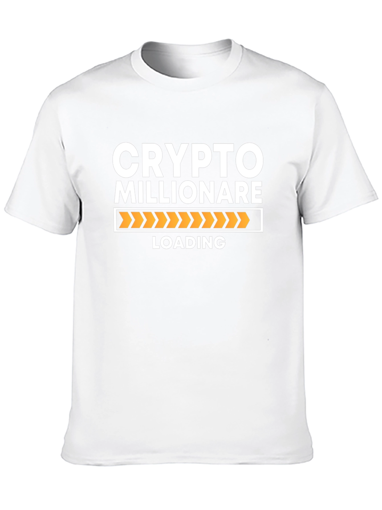 Crypto Millionaire Loading - Black T-Shirt