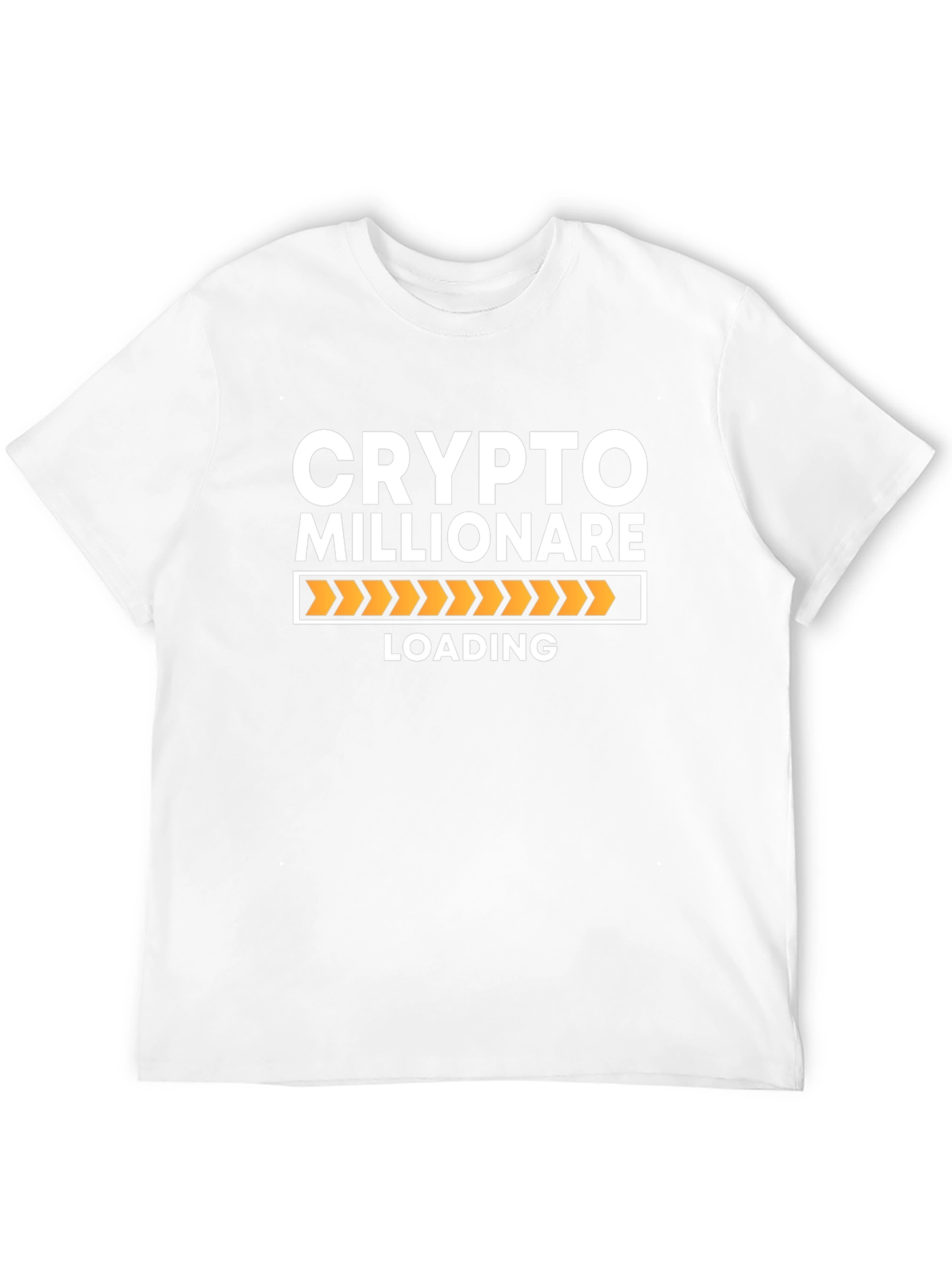 Crypto Millionaire Loading - Black T-Shirt