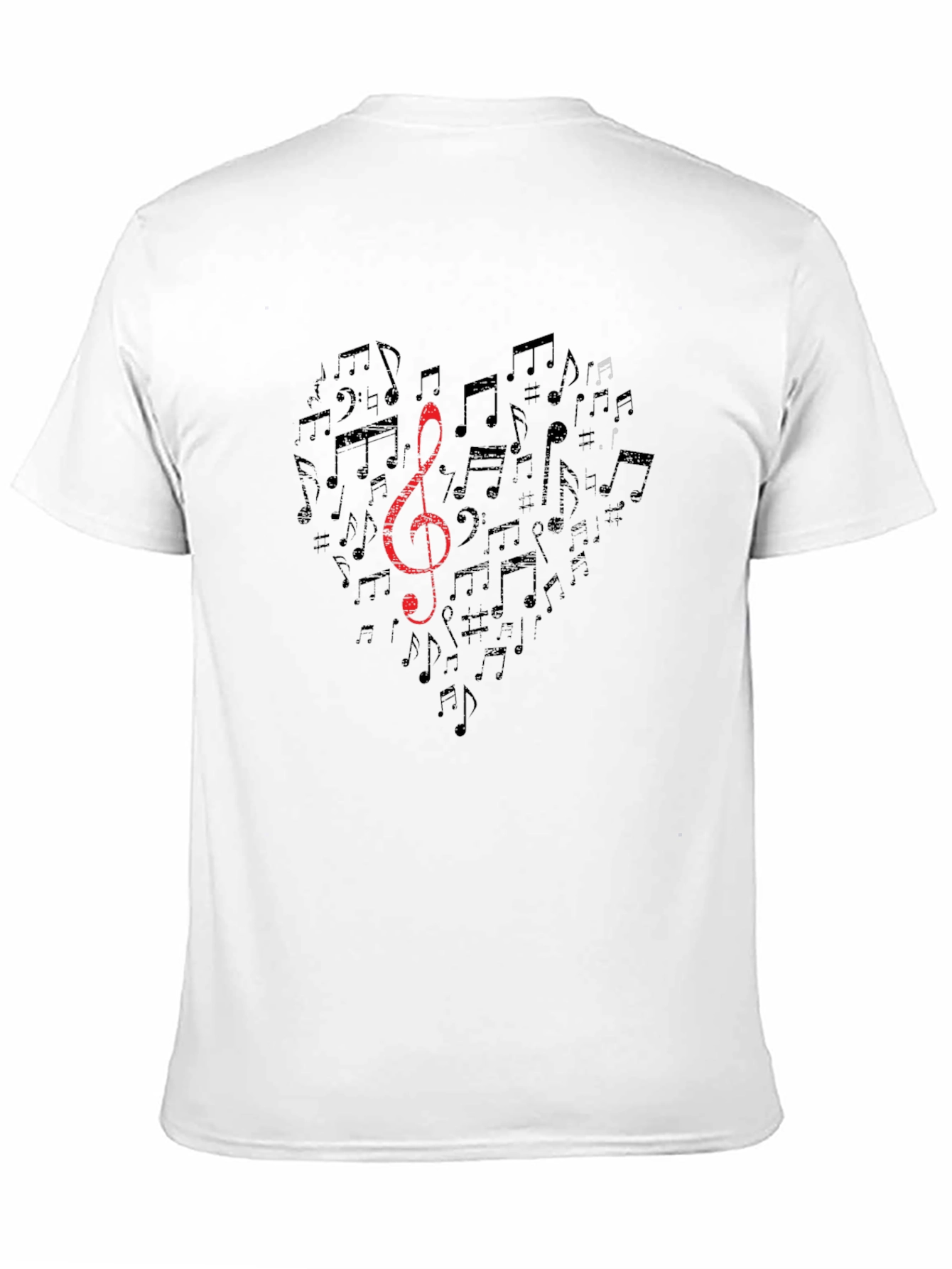 Musical Heart T-Shirt - Mens Graphic Tee