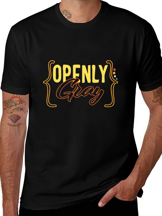 Openly Gray T-Shirt - Embrace Your Natural Color