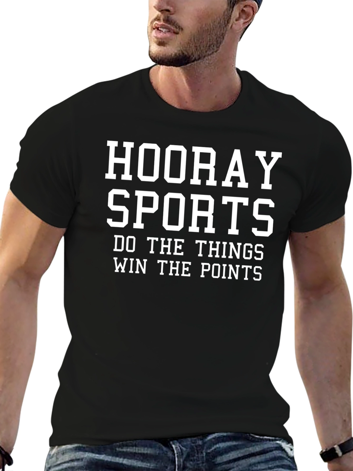 Hooray Sports Graphic T-Shirt