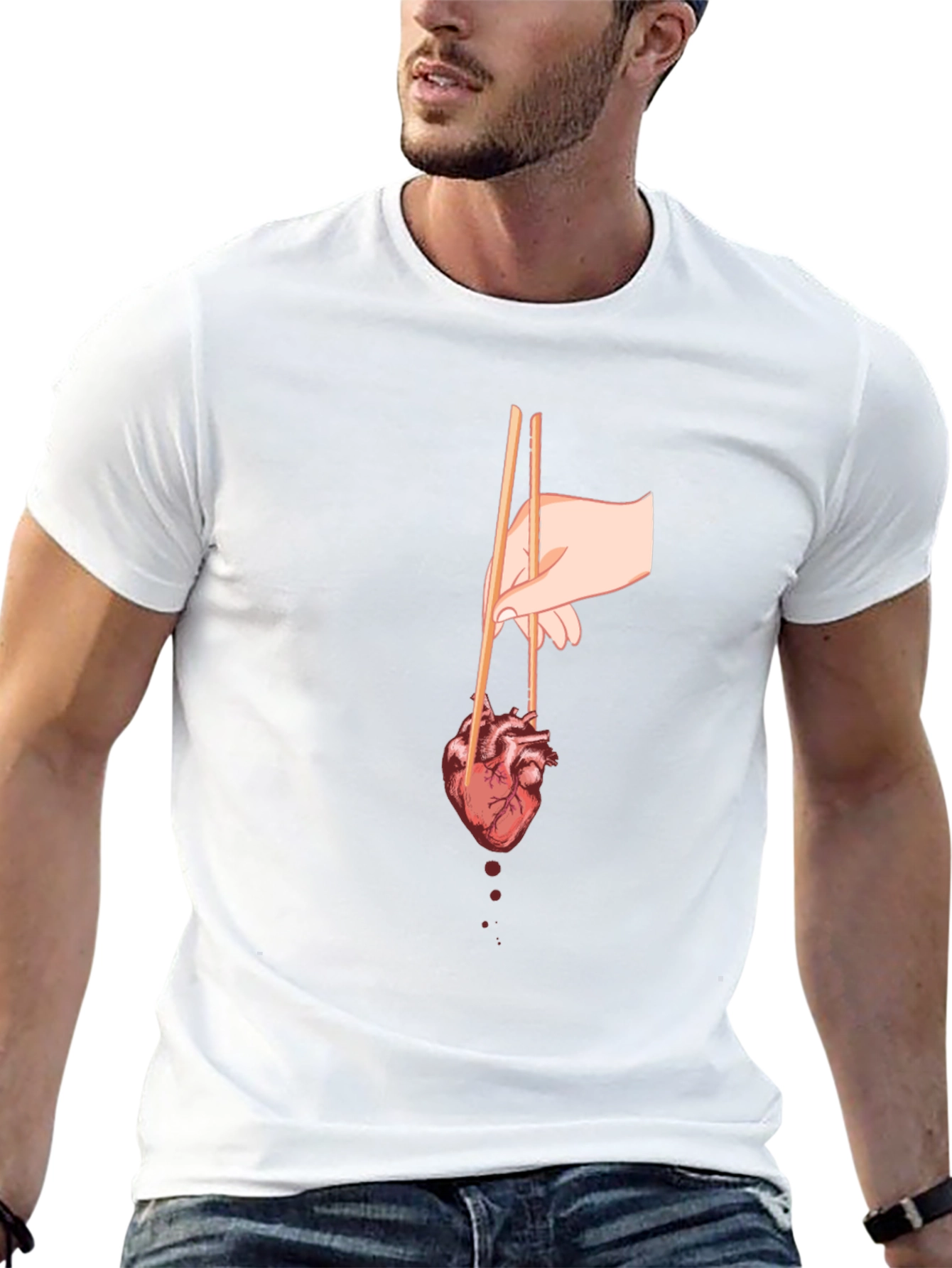 Anatomical Heart Sushi T-Shirt