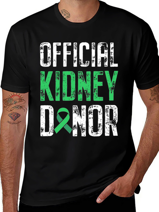 Official Kidney Donor T-Shirt - Organ Donation Awareness