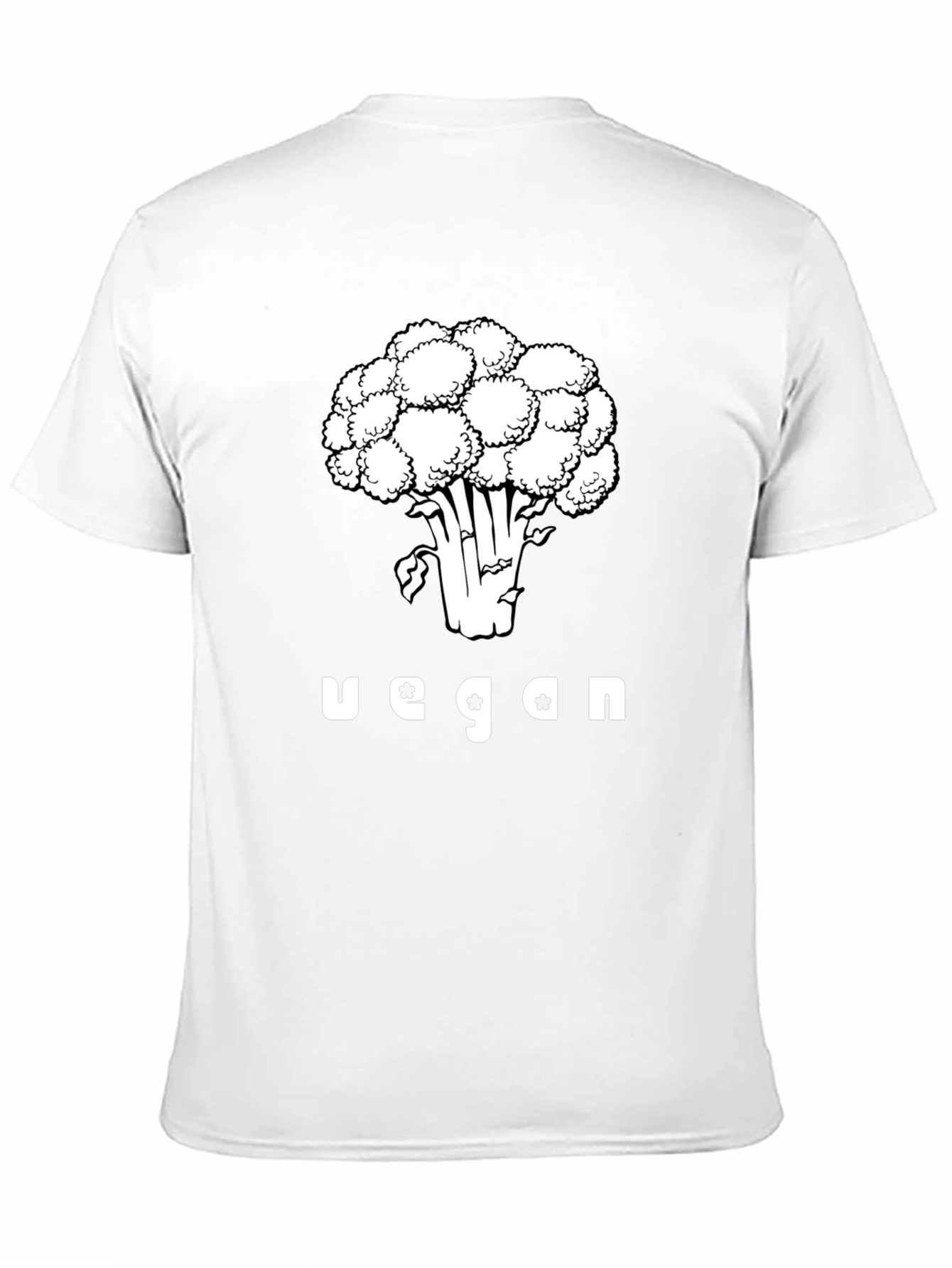 Vegan Broccoli Graphic T-Shirt