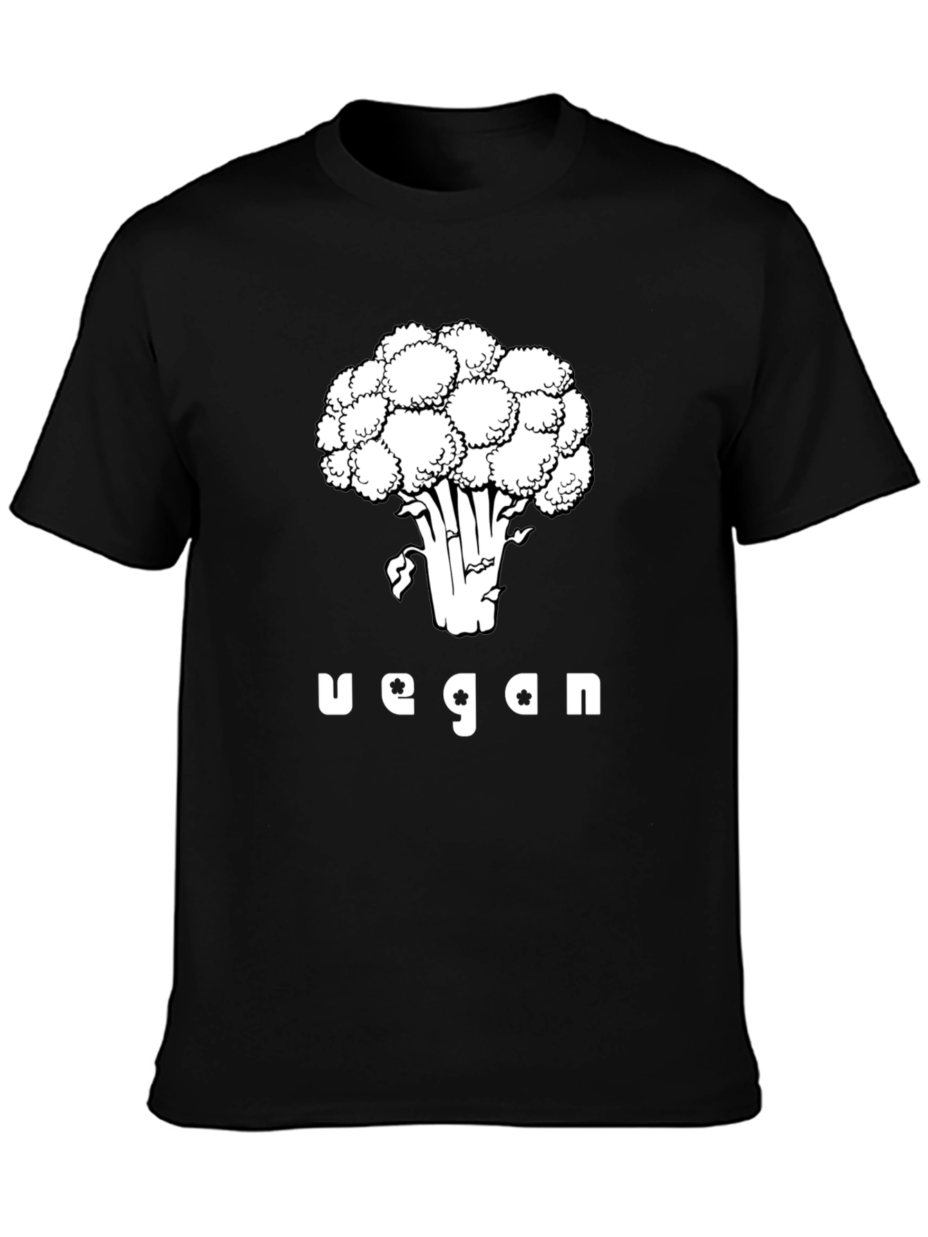 Vegan Broccoli Graphic T-Shirt