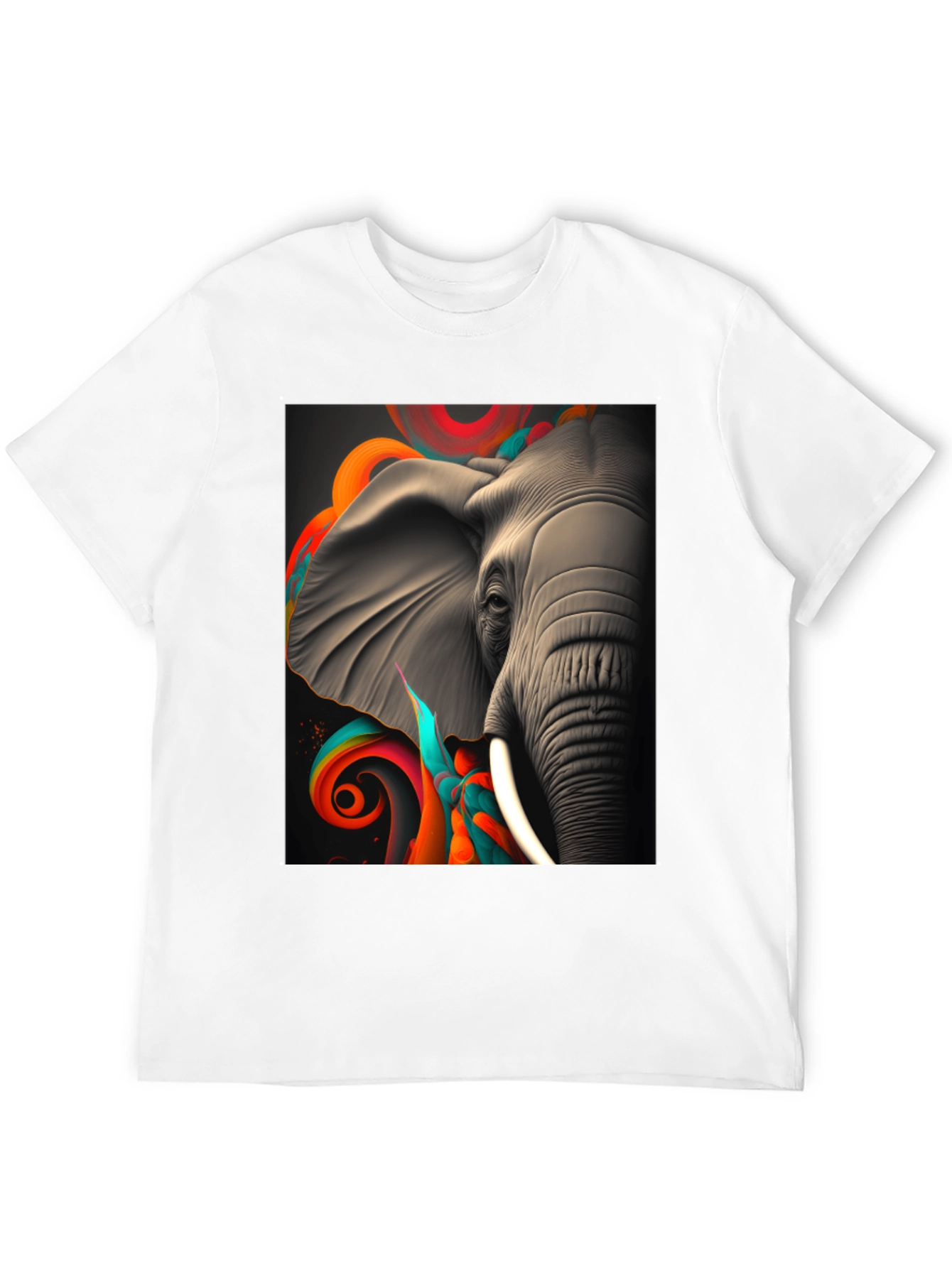 Elephant Art T-Shirt - Unique Design