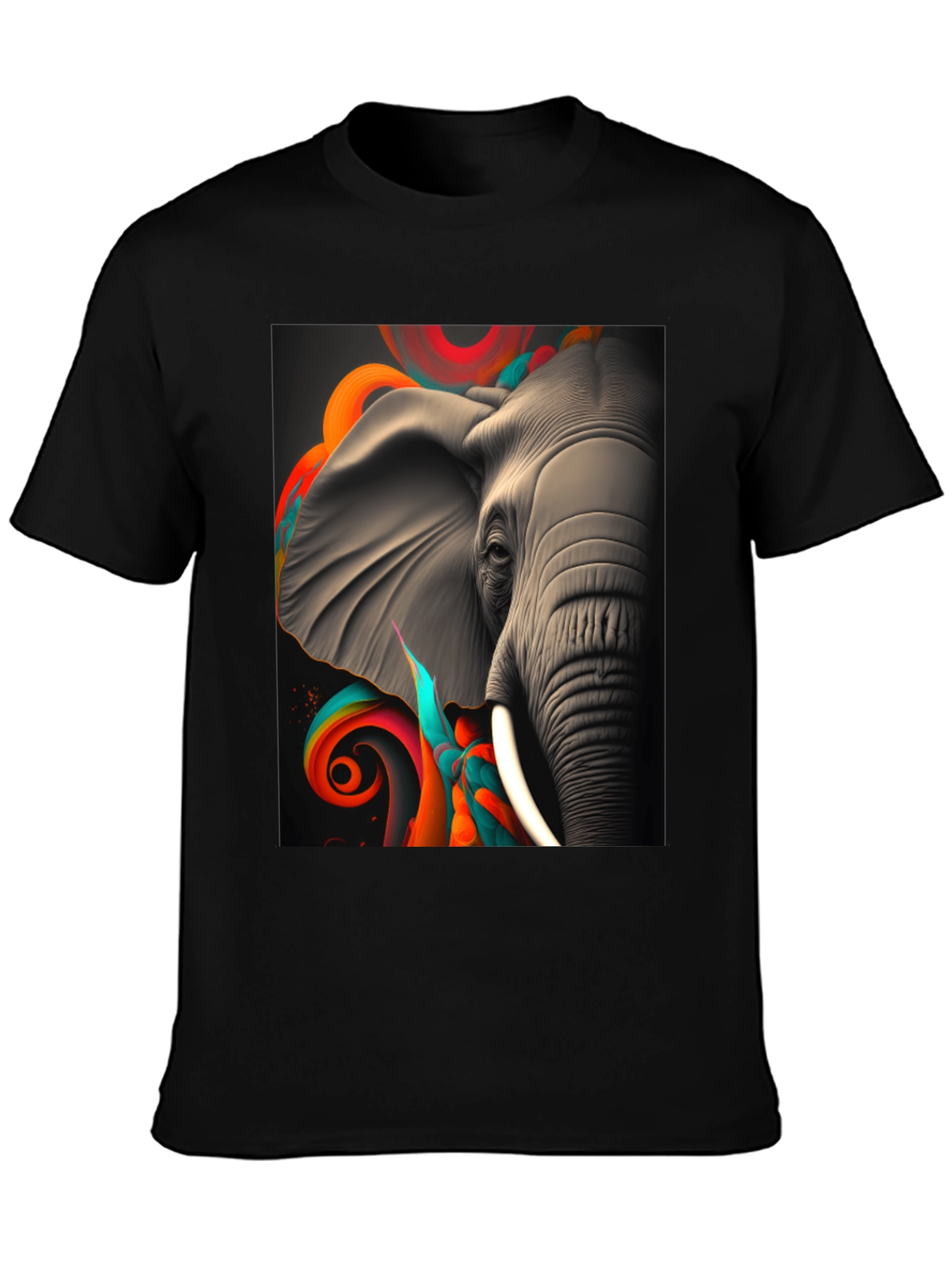 Elephant Art T-Shirt - Unique Design
