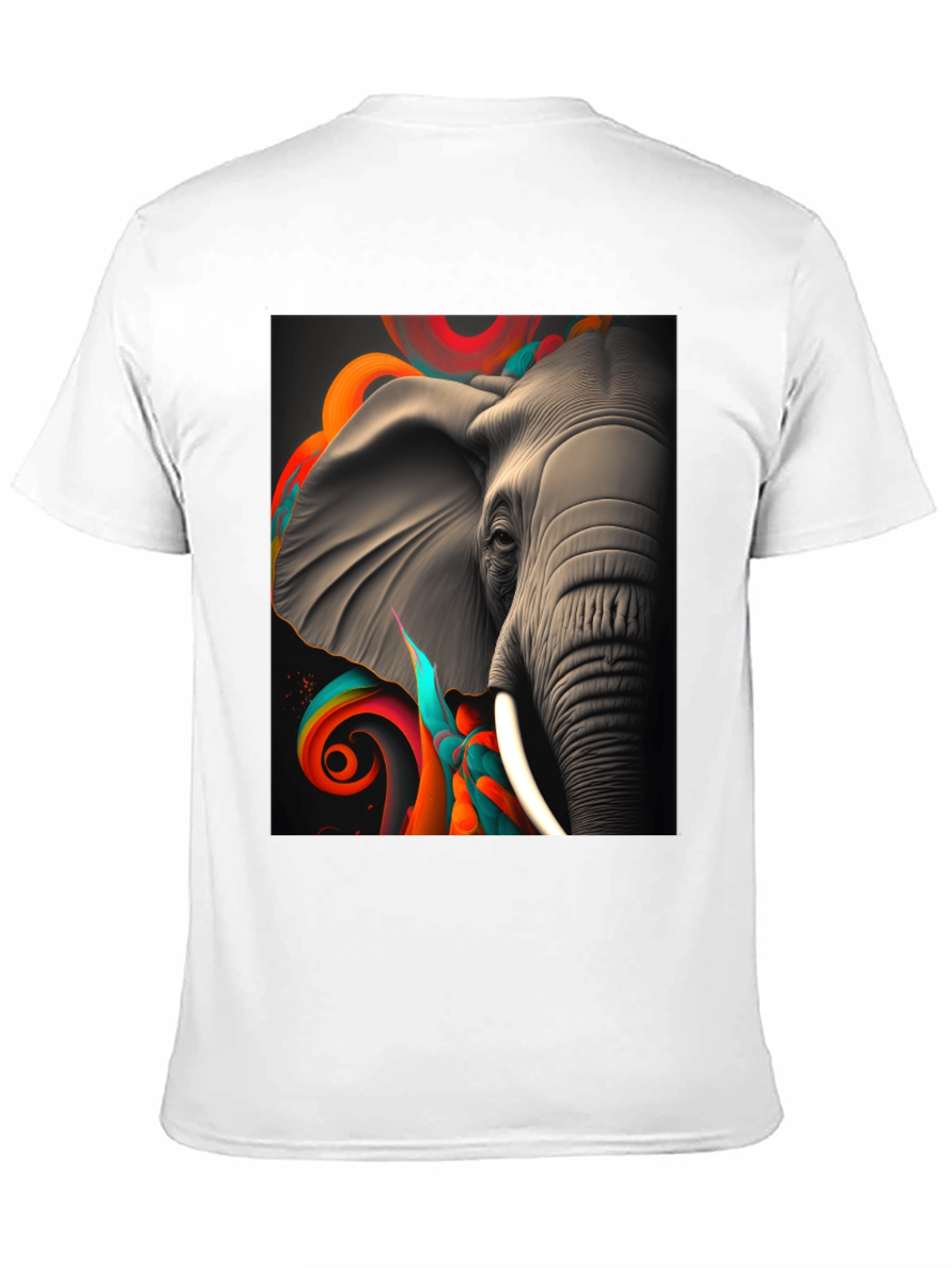Elephant Art T-Shirt - Unique Design
