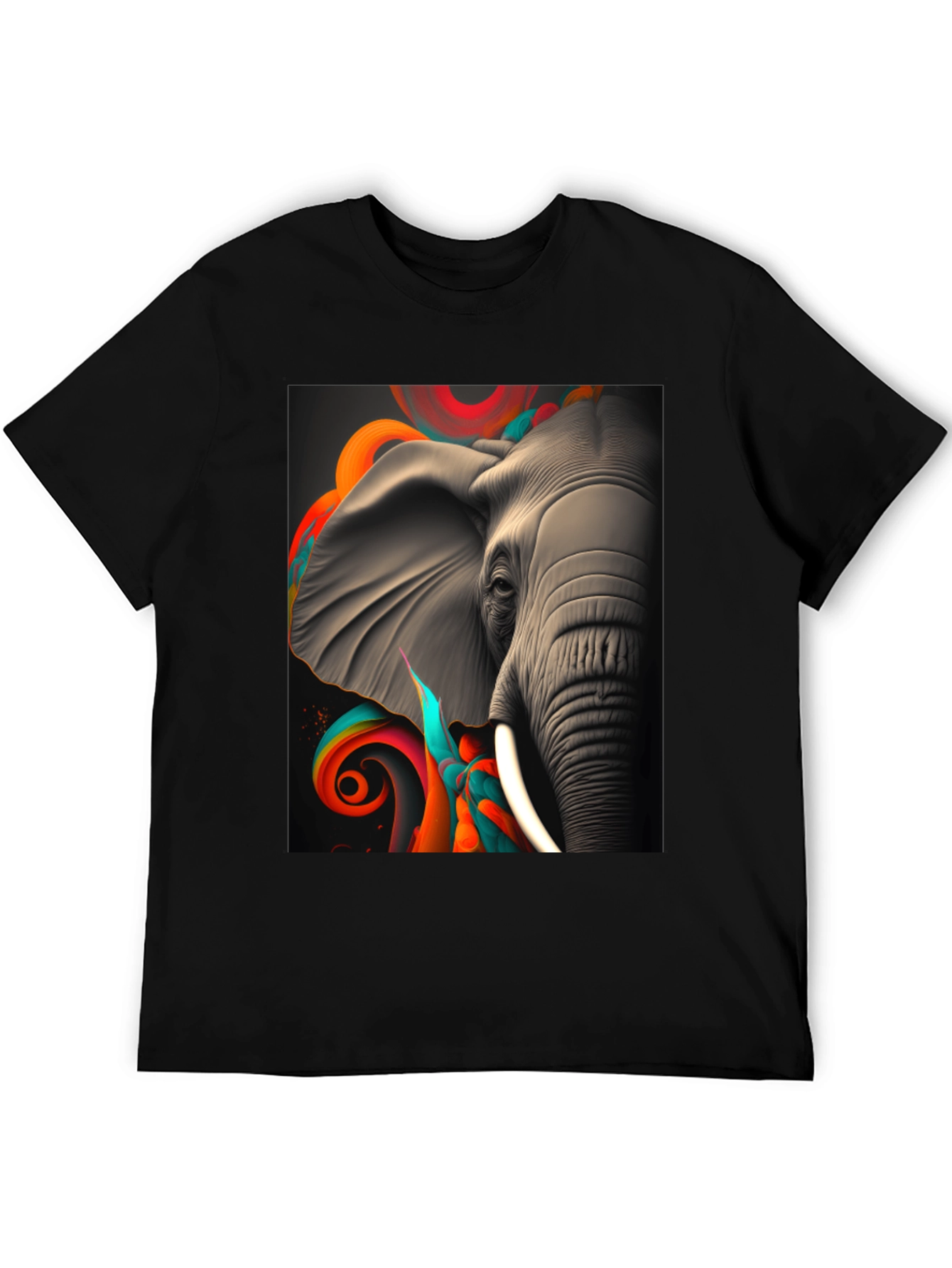 Elephant Art T-Shirt - Unique Design