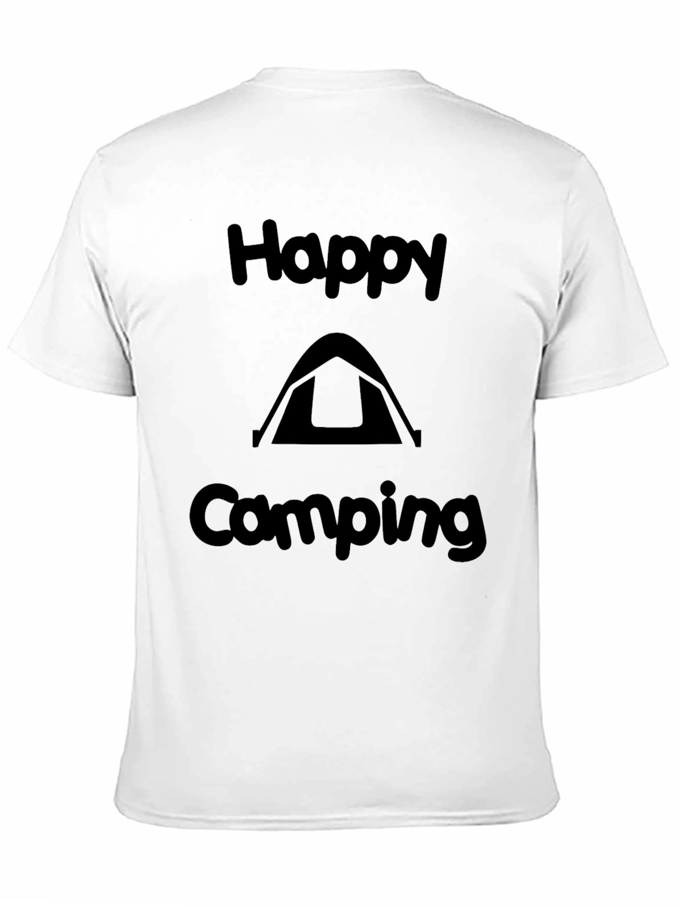 Happy Camping Graphic Tee - Adventure Ready T-Shirt
