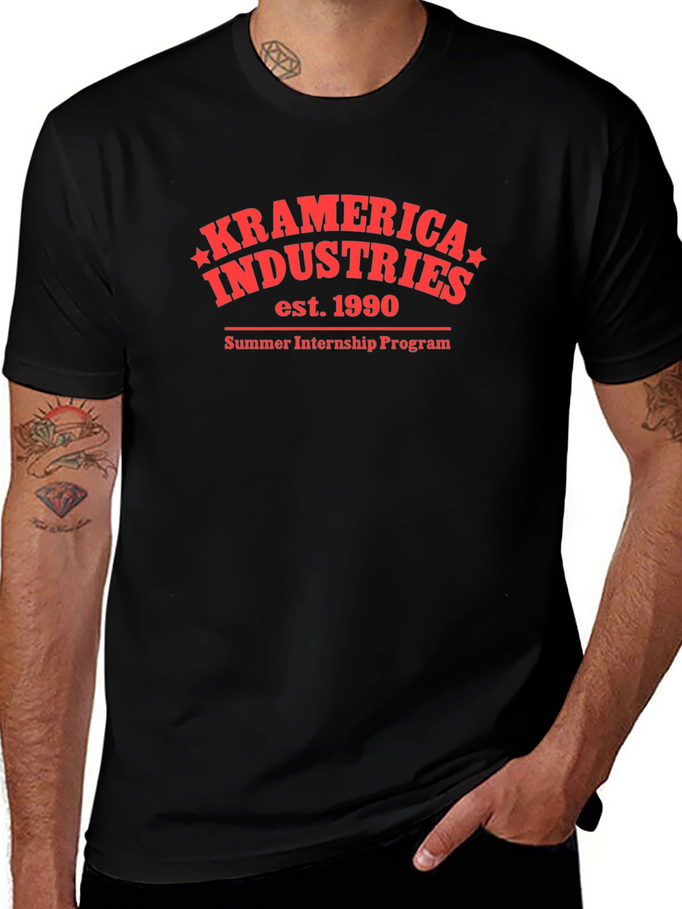 Kramerica Industries Est. 1990 Internship Program Black T-Shirt