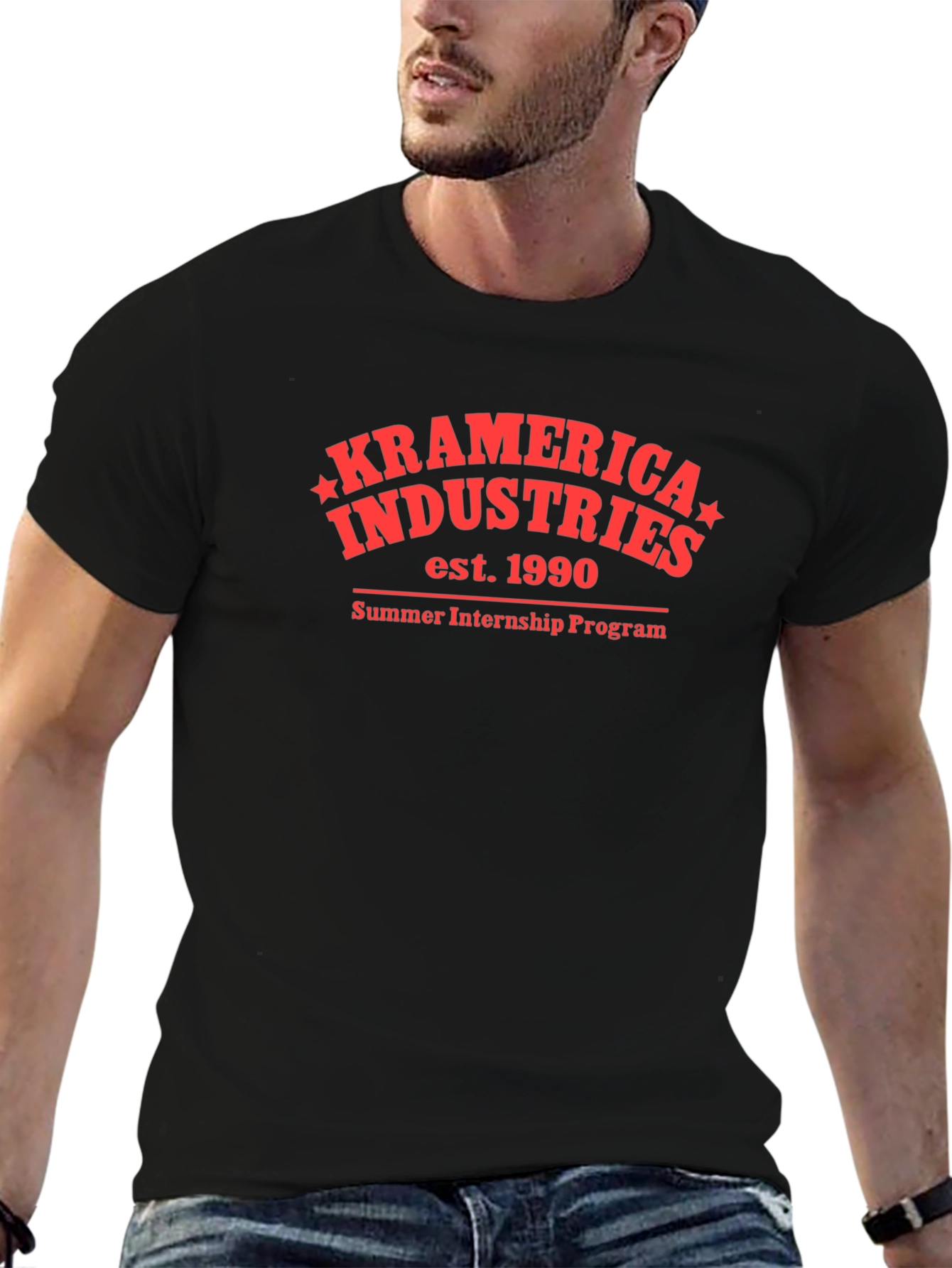 Kramerica Industries Est. 1990 Internship Program Black T-Shirt