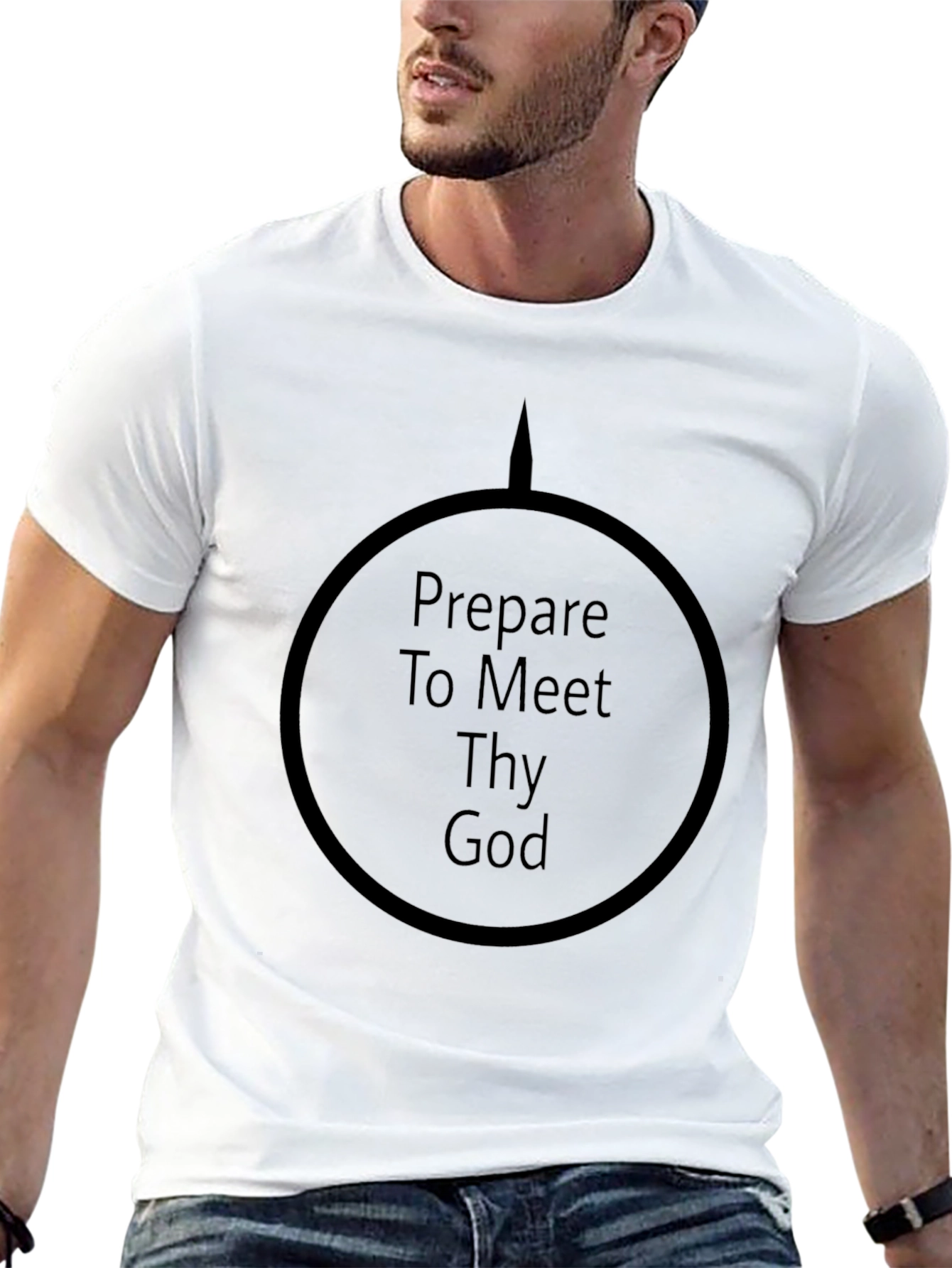 Prepare to Meet Thy God Black T-Shirt