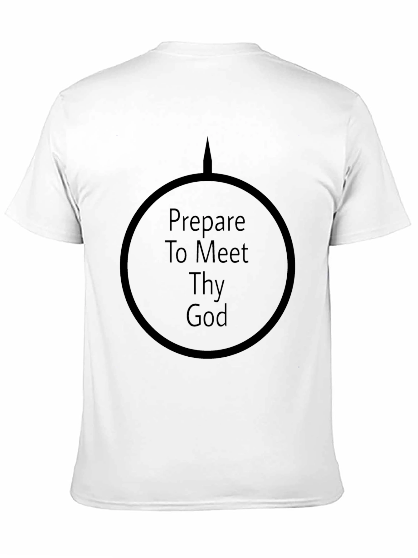 Prepare to Meet Thy God Black T-Shirt