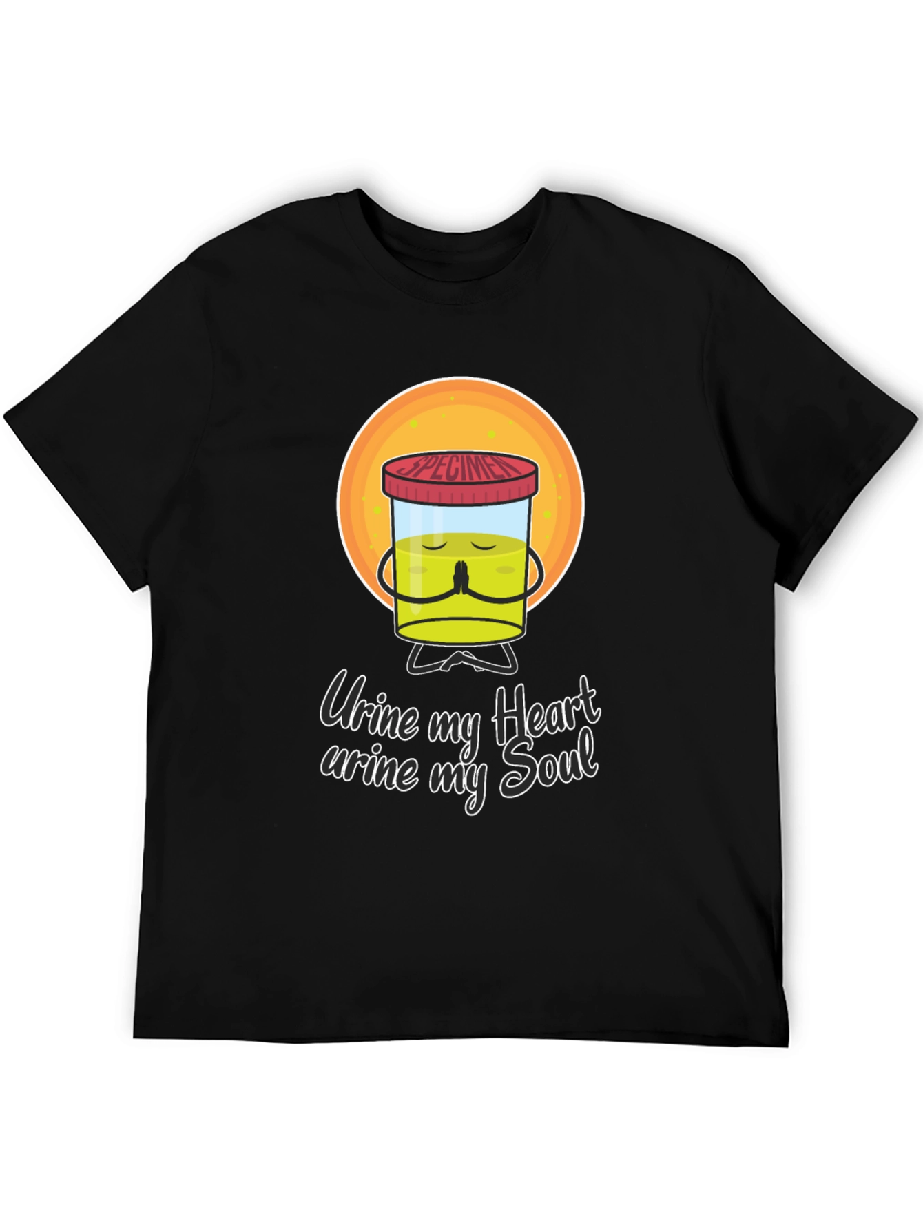Urine My Heart Funny Graphic Tee