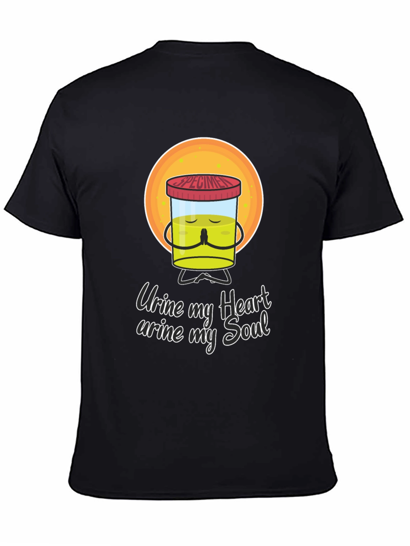 Urine My Heart Funny Graphic Tee