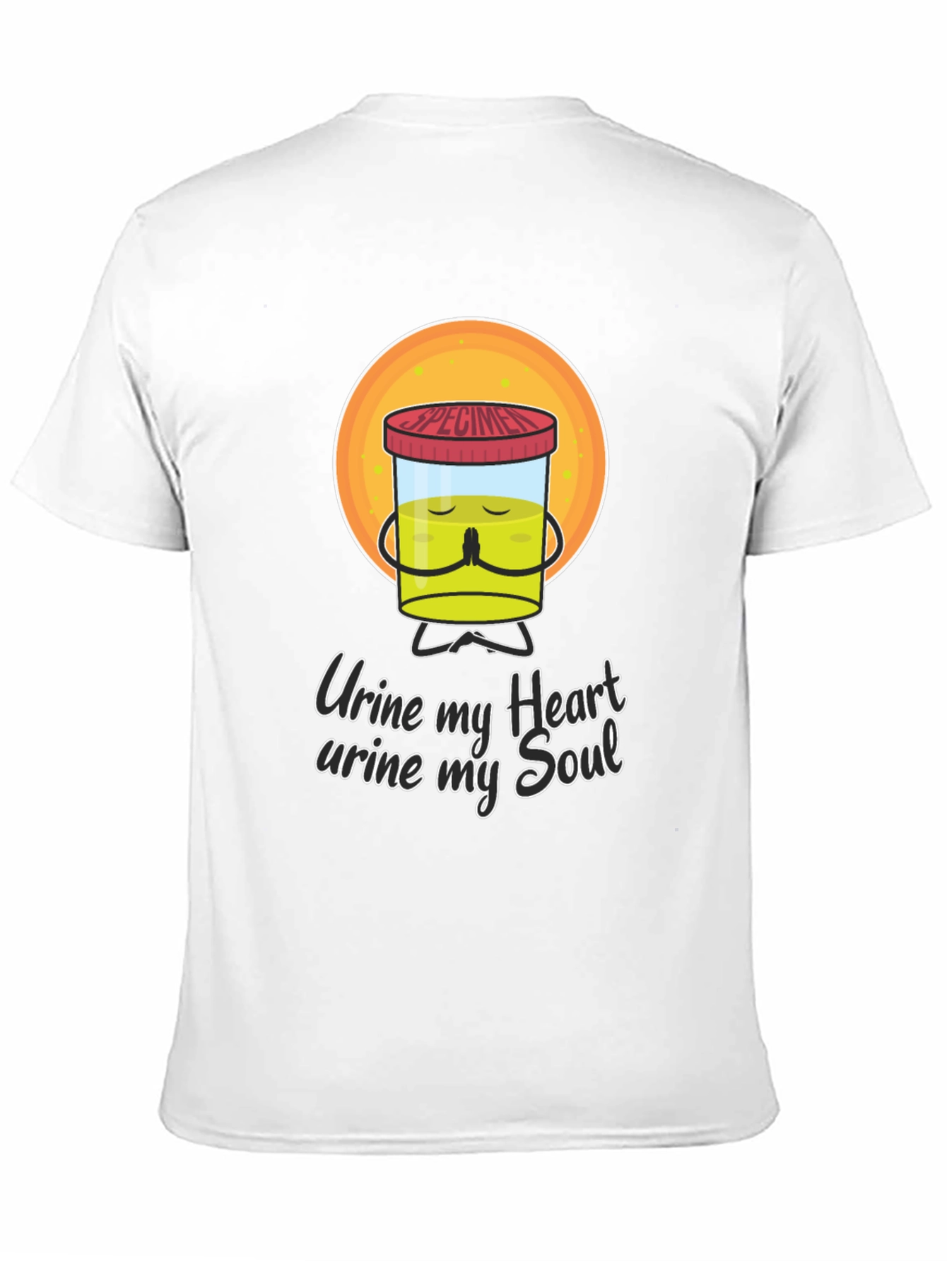 Urine My Heart Funny Graphic Tee