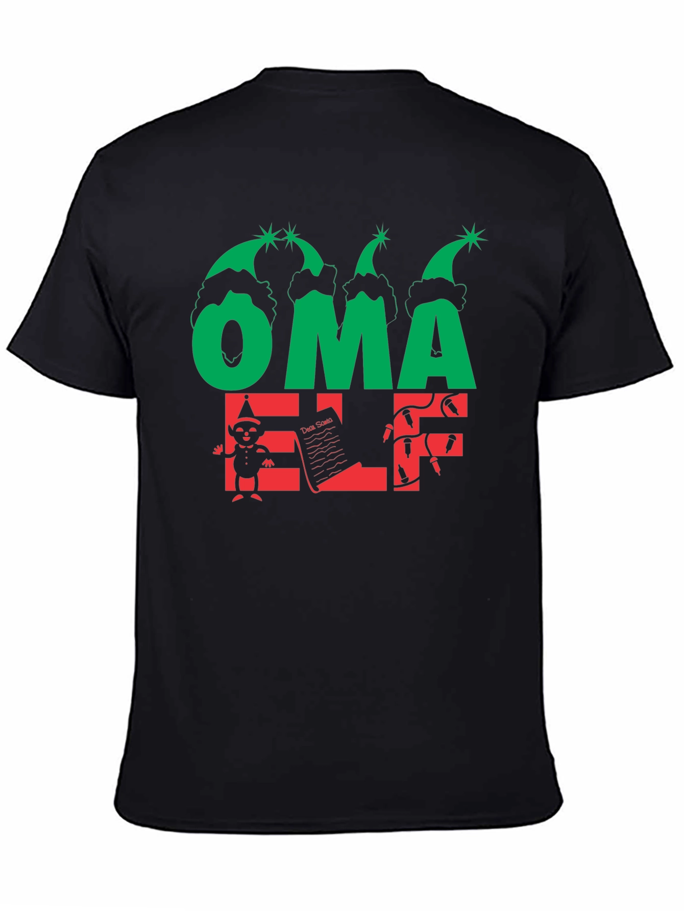Oma Elf Christmas T-Shirt