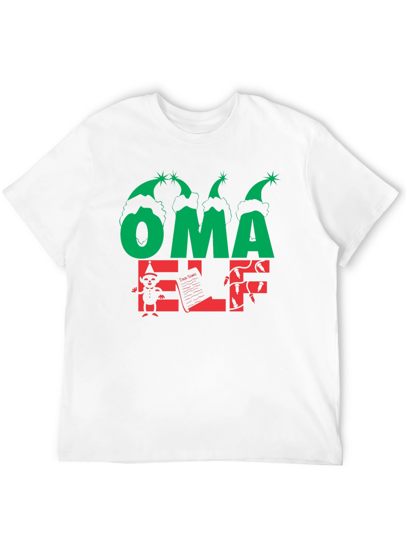 Oma Elf Christmas T-Shirt