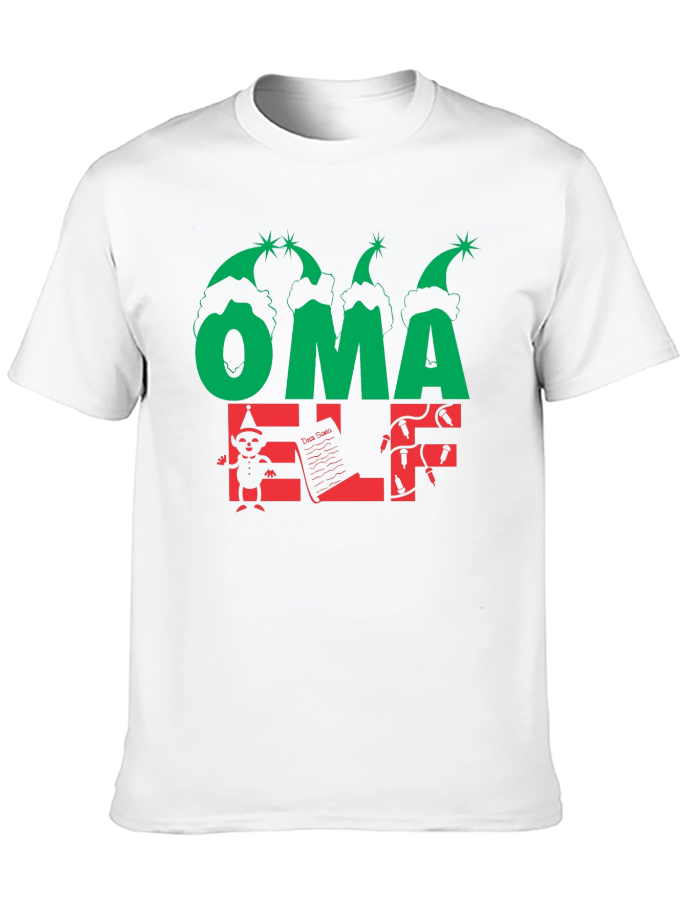 Oma Elf Christmas T-Shirt