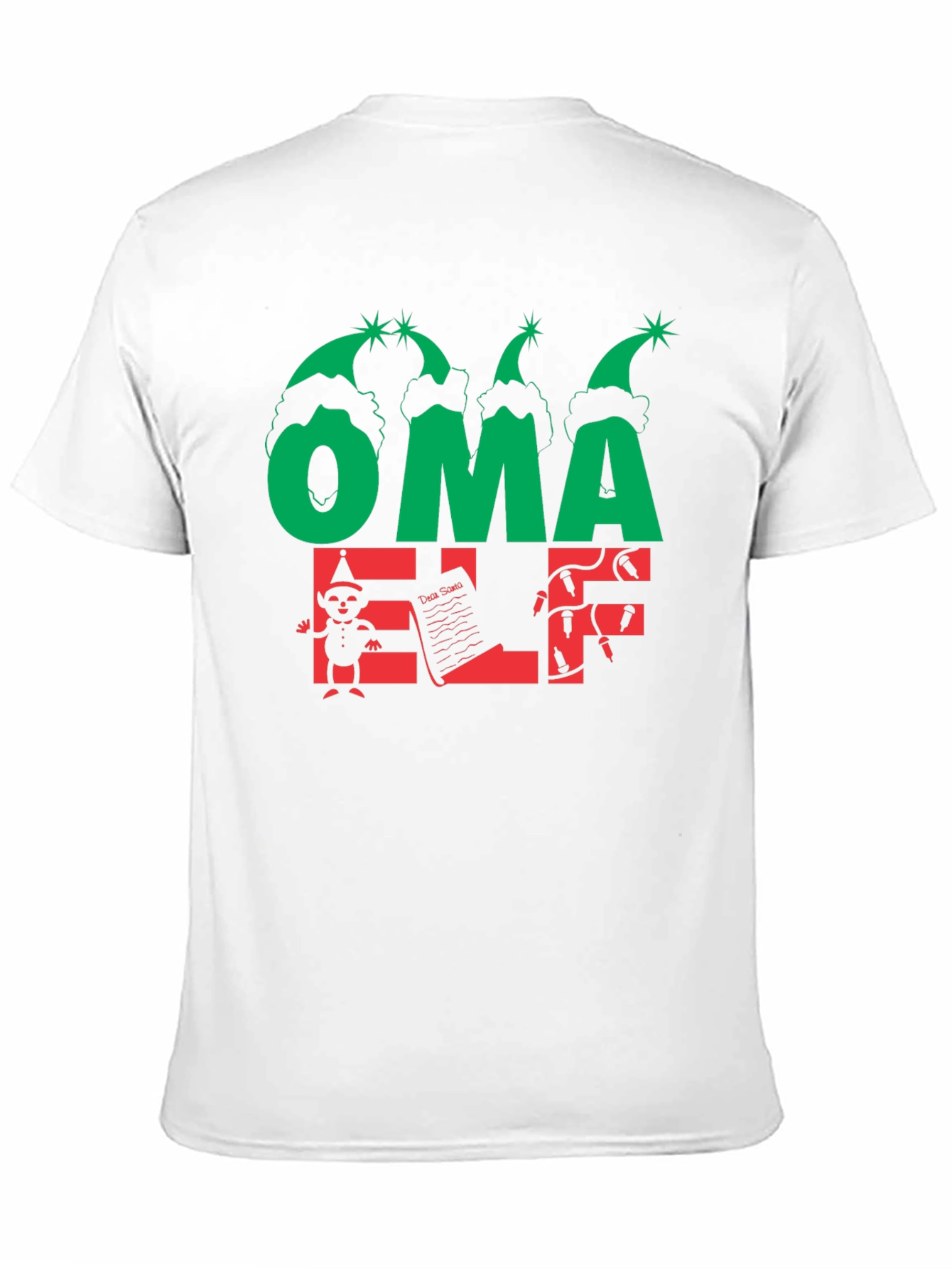 Oma Elf Christmas T-Shirt