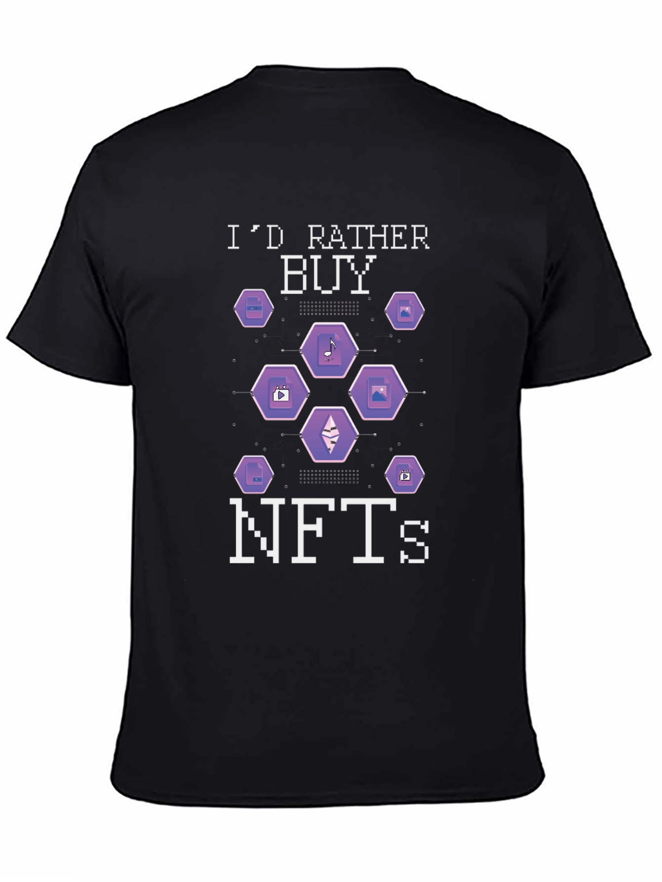 Id Rather Buy NFTs Graphic T-Shirt