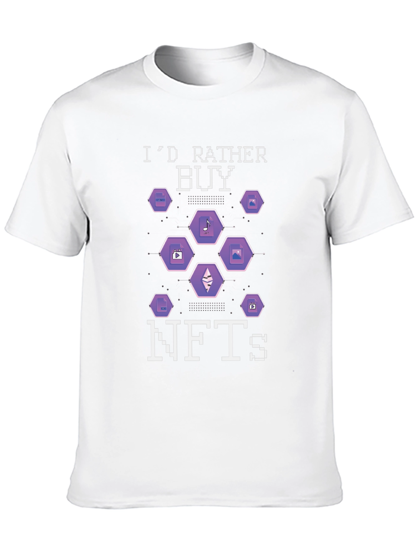 Id Rather Buy NFTs Graphic T-Shirt