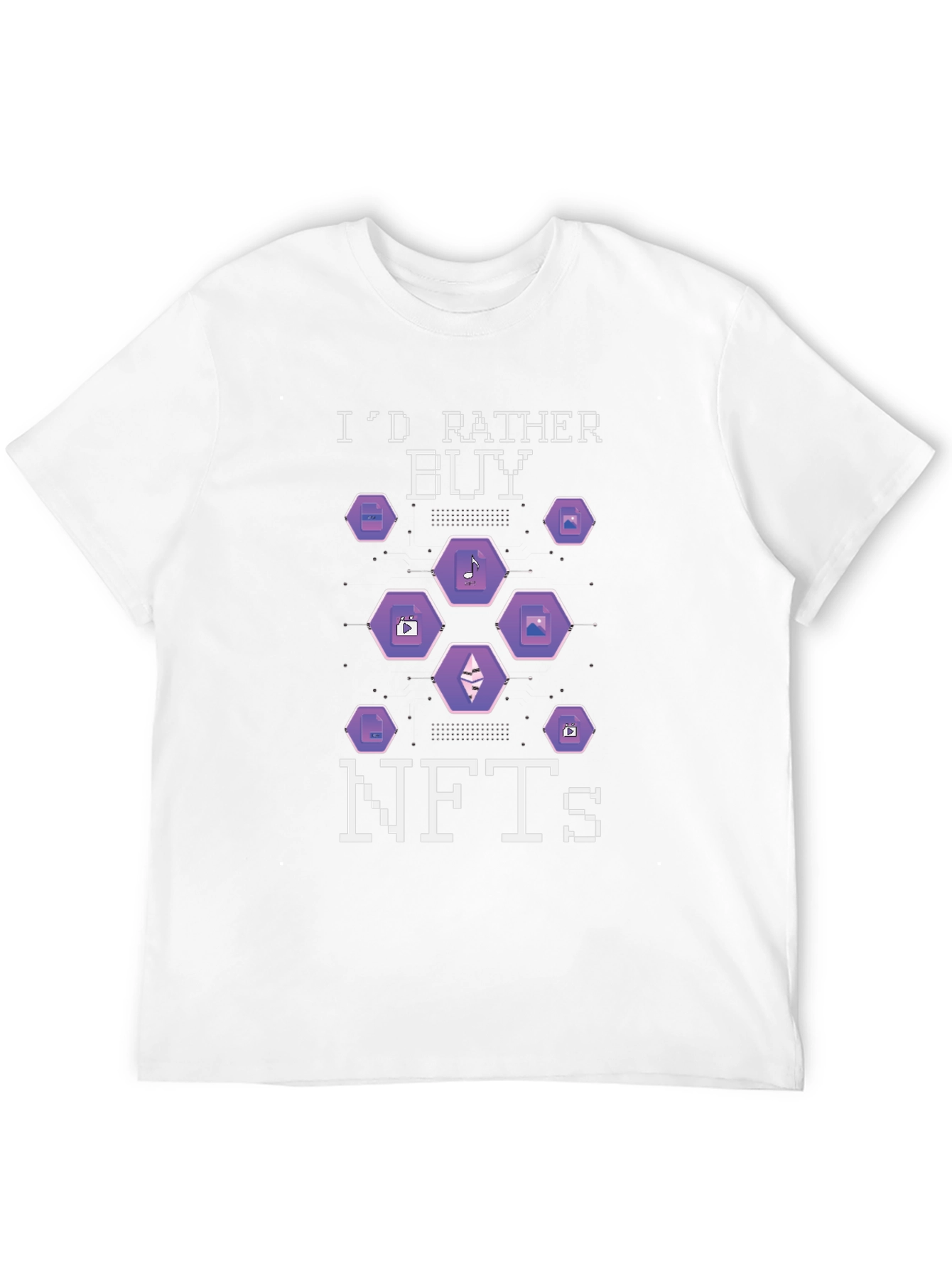 Id Rather Buy NFTs Graphic T-Shirt