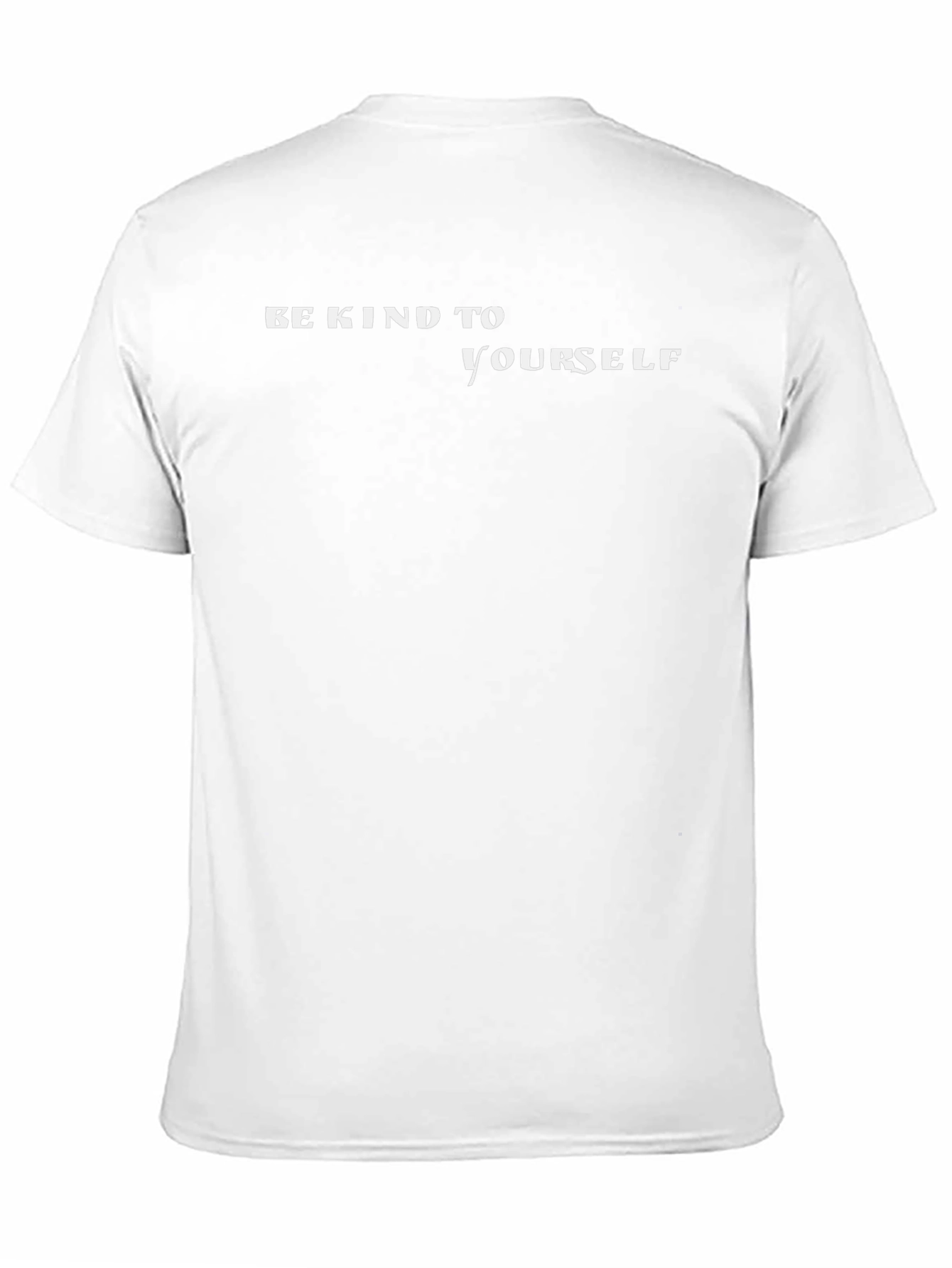 Be Kind To Yourself Black Graphic Tee