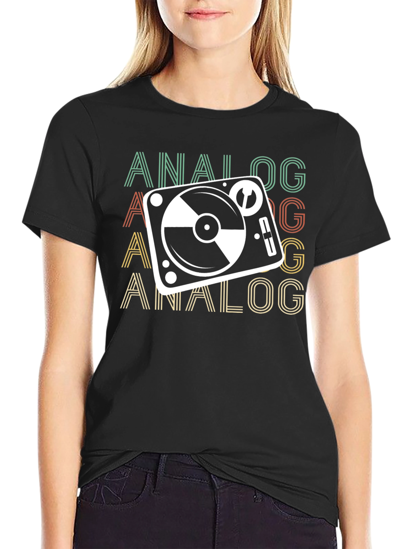 Retro Analog Turntable T-Shirt
