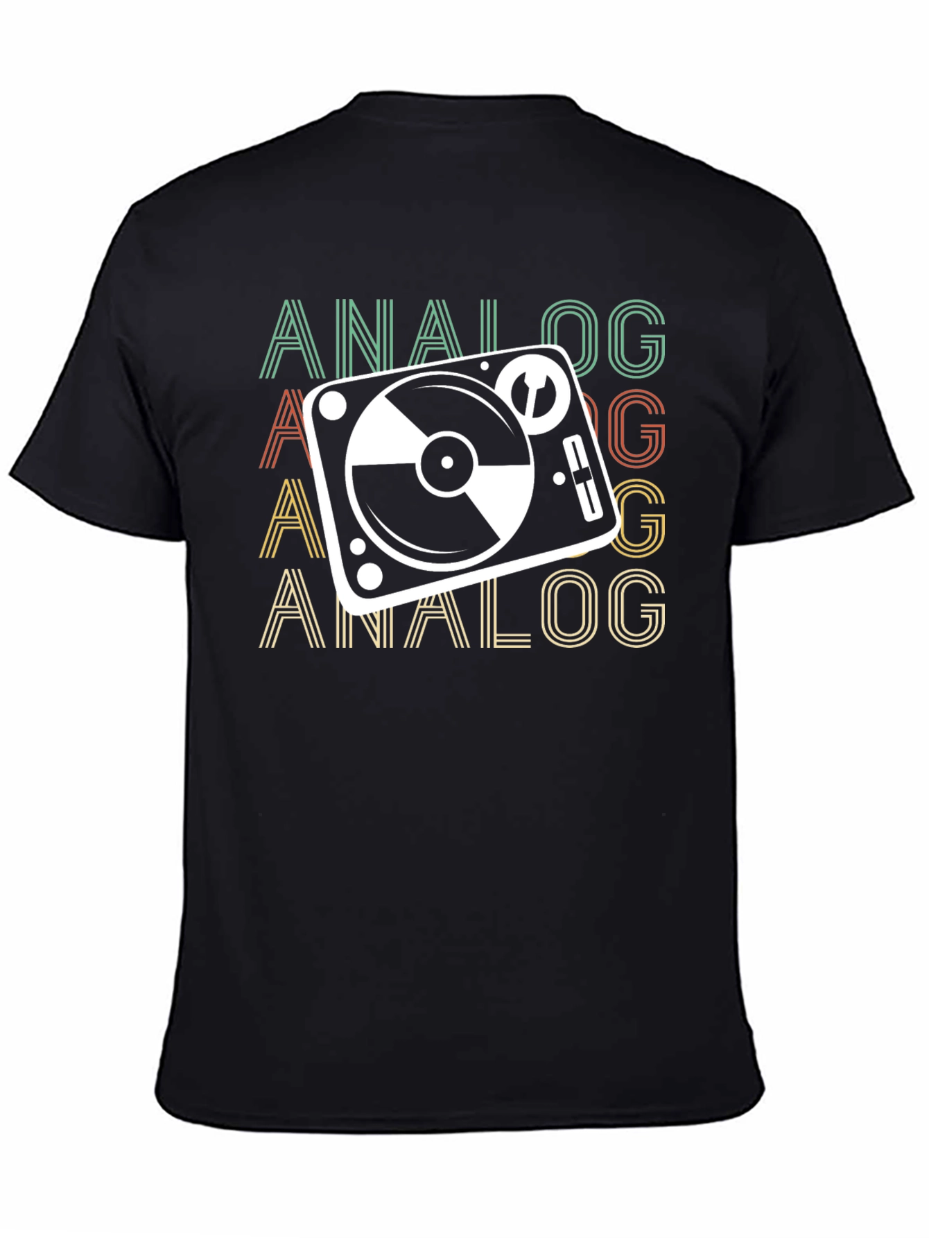 Retro Analog Turntable T-Shirt