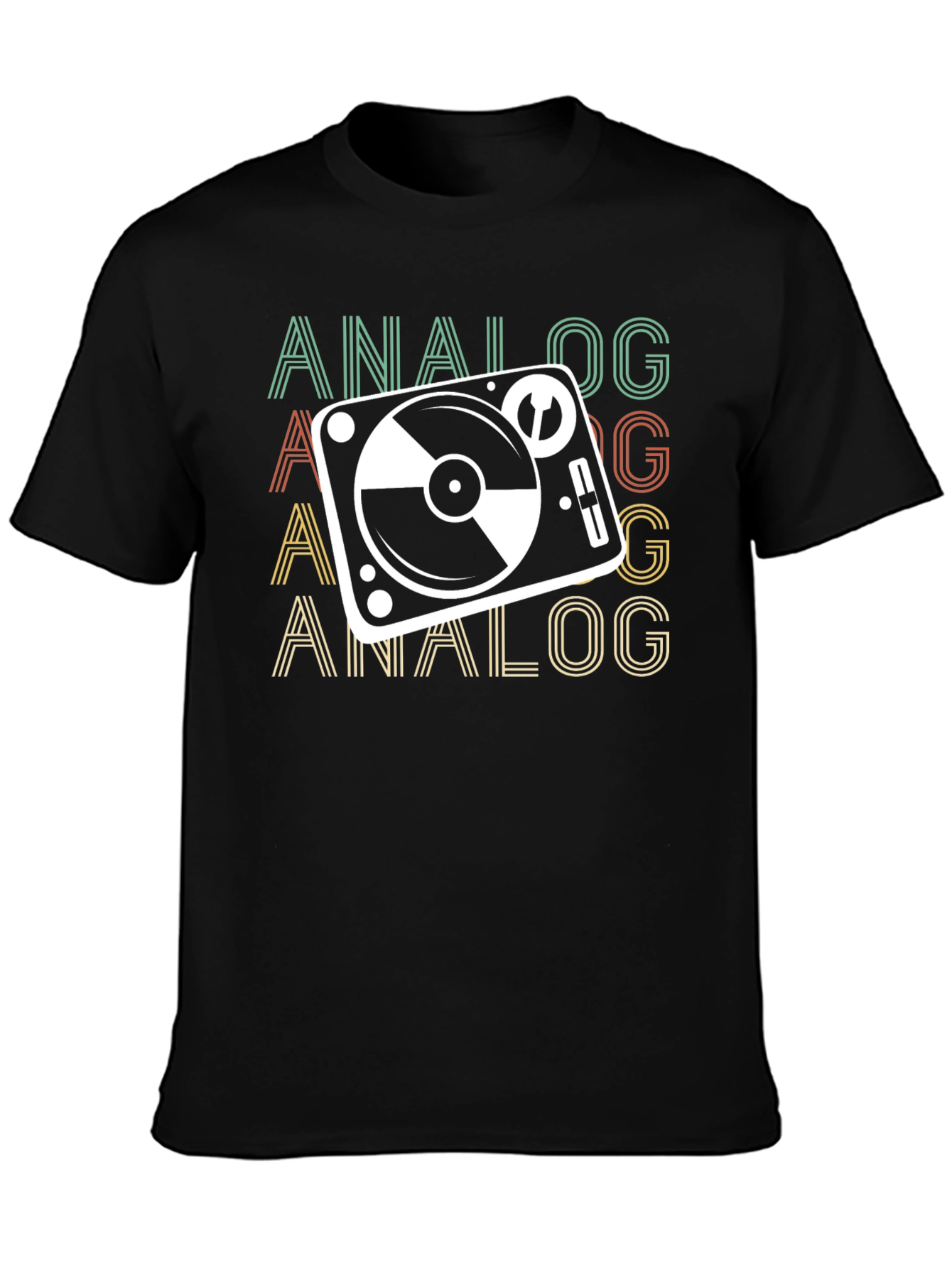 Retro Analog Turntable T-Shirt