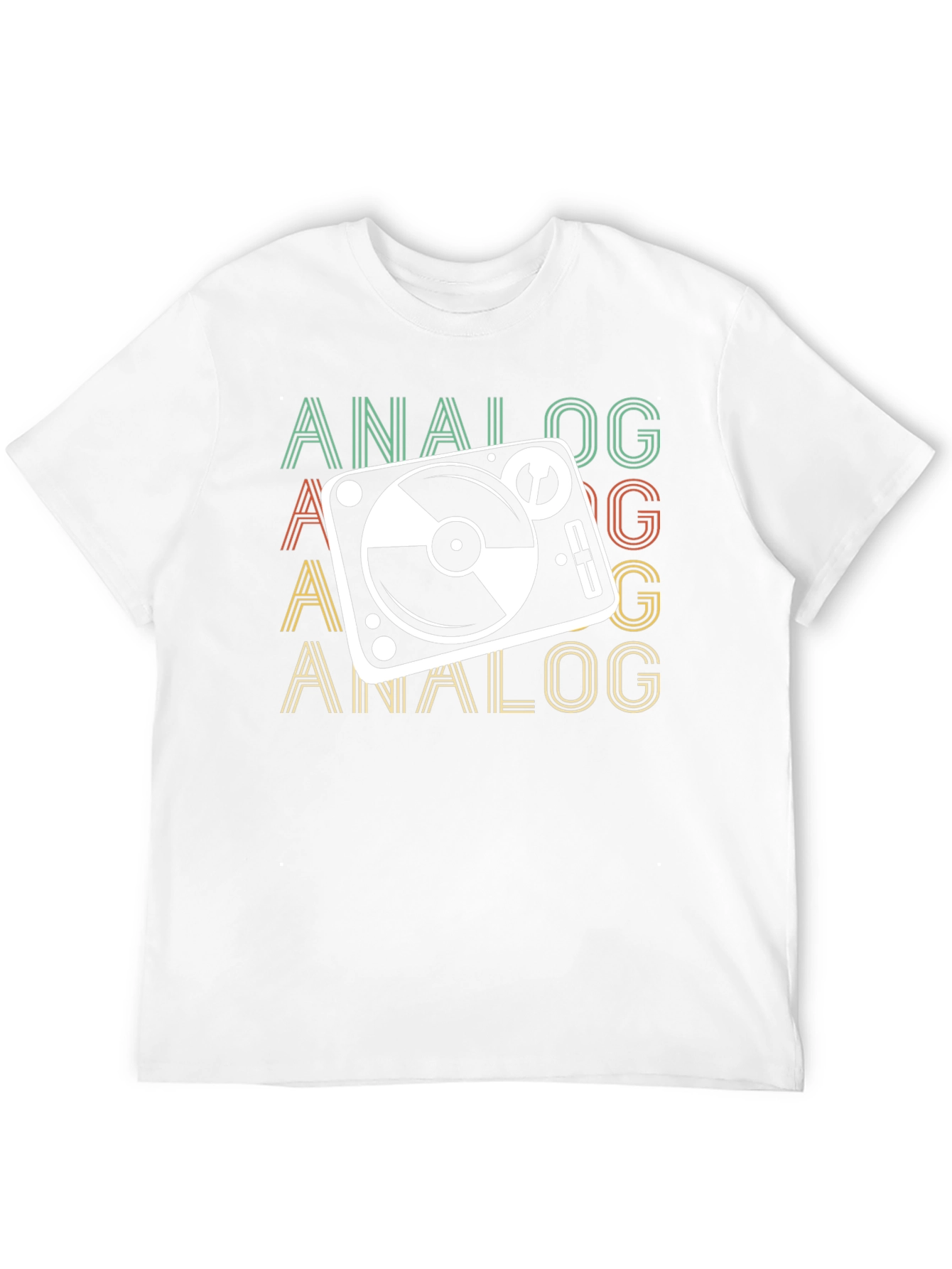 Retro Analog Turntable T-Shirt