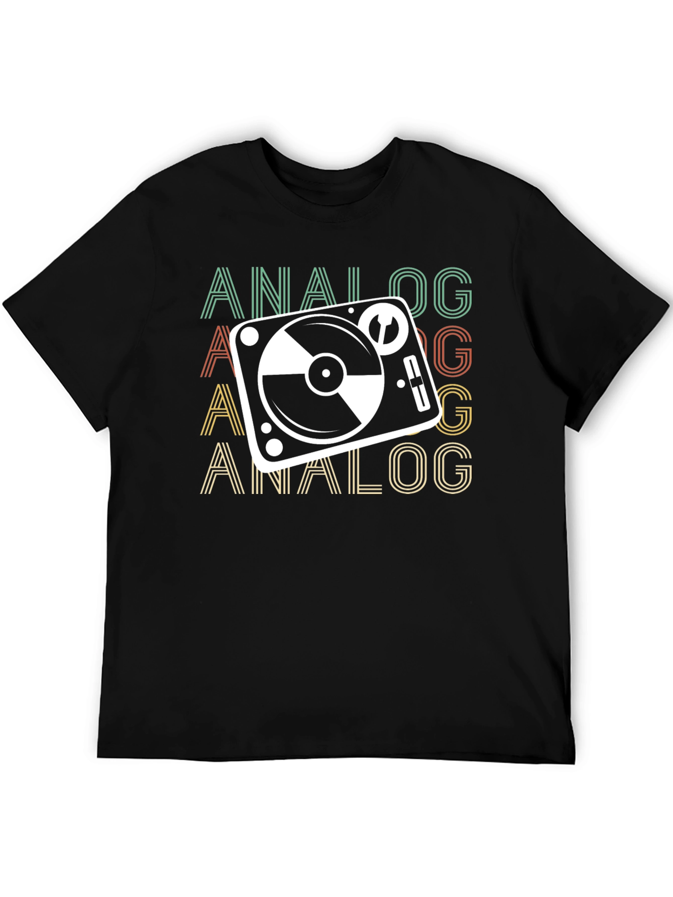Retro Analog Turntable T-Shirt