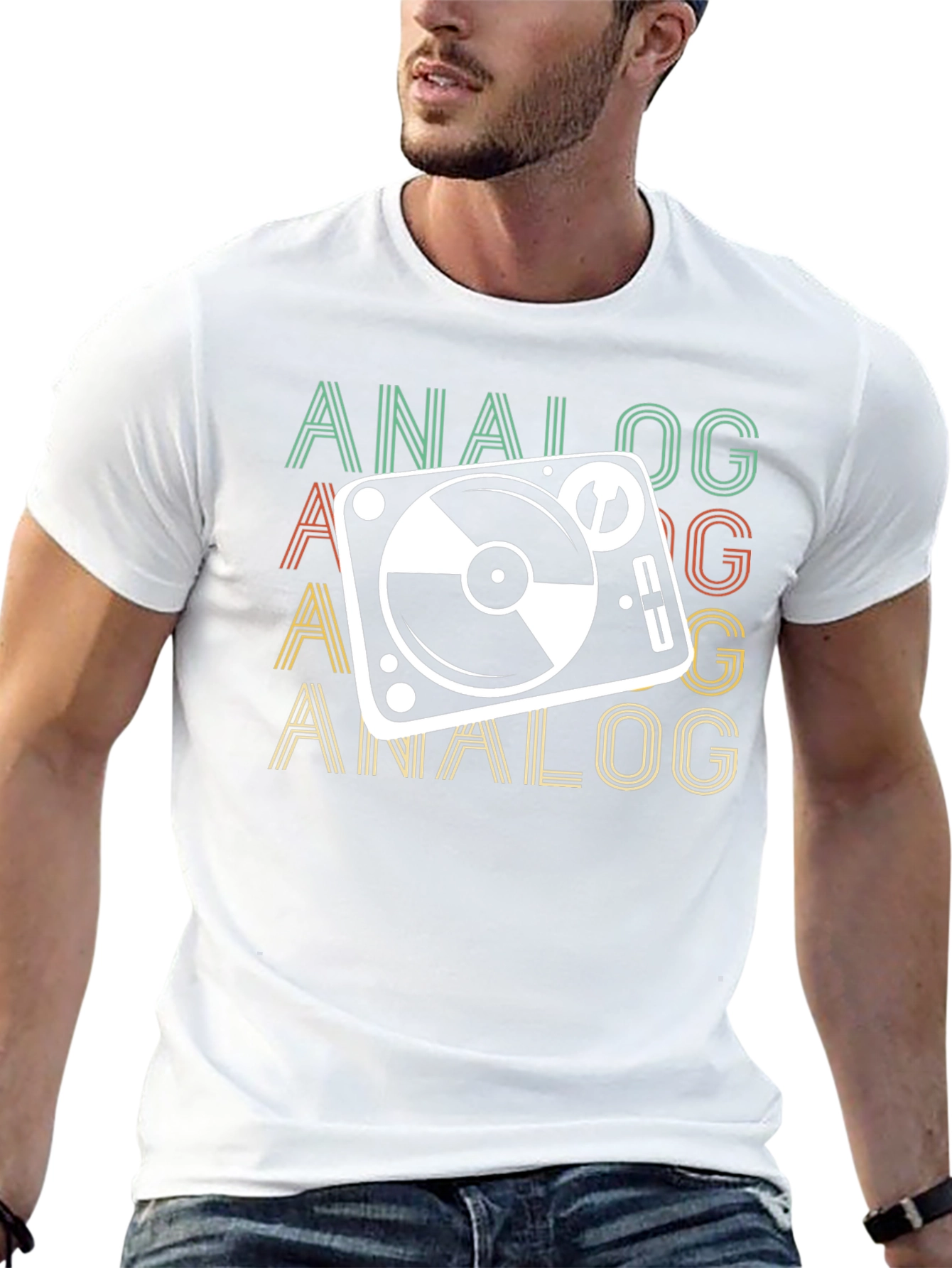 Retro Analog Turntable T-Shirt