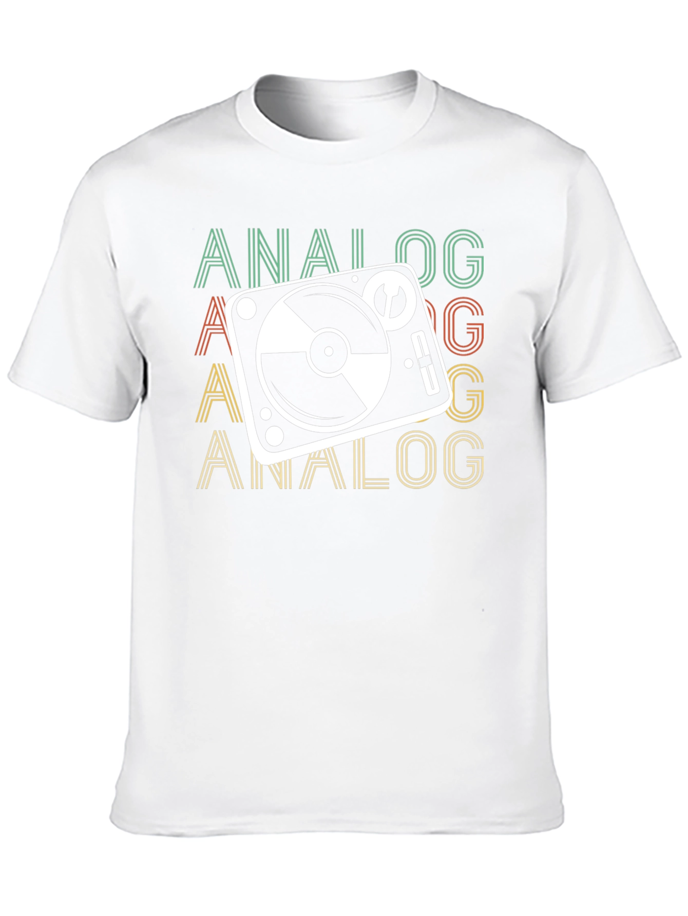 Retro Analog Turntable T-Shirt