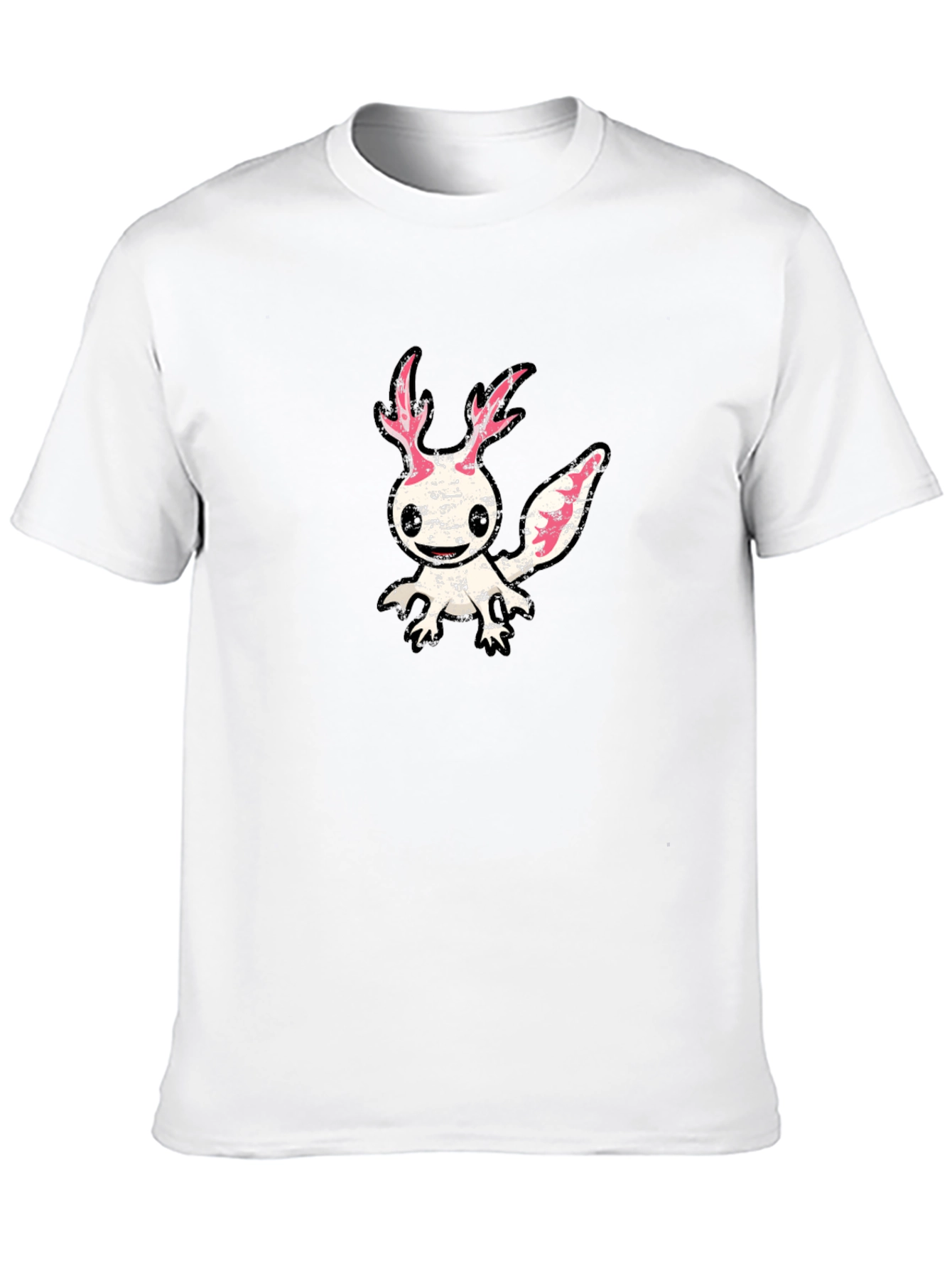 Axolotl Graphic Tee - Unique Creature Design