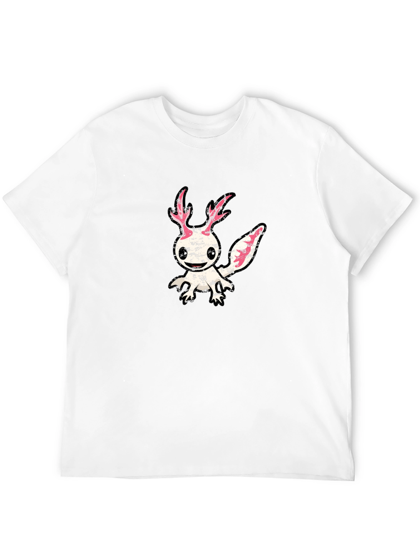 Axolotl Graphic Tee - Unique Creature Design