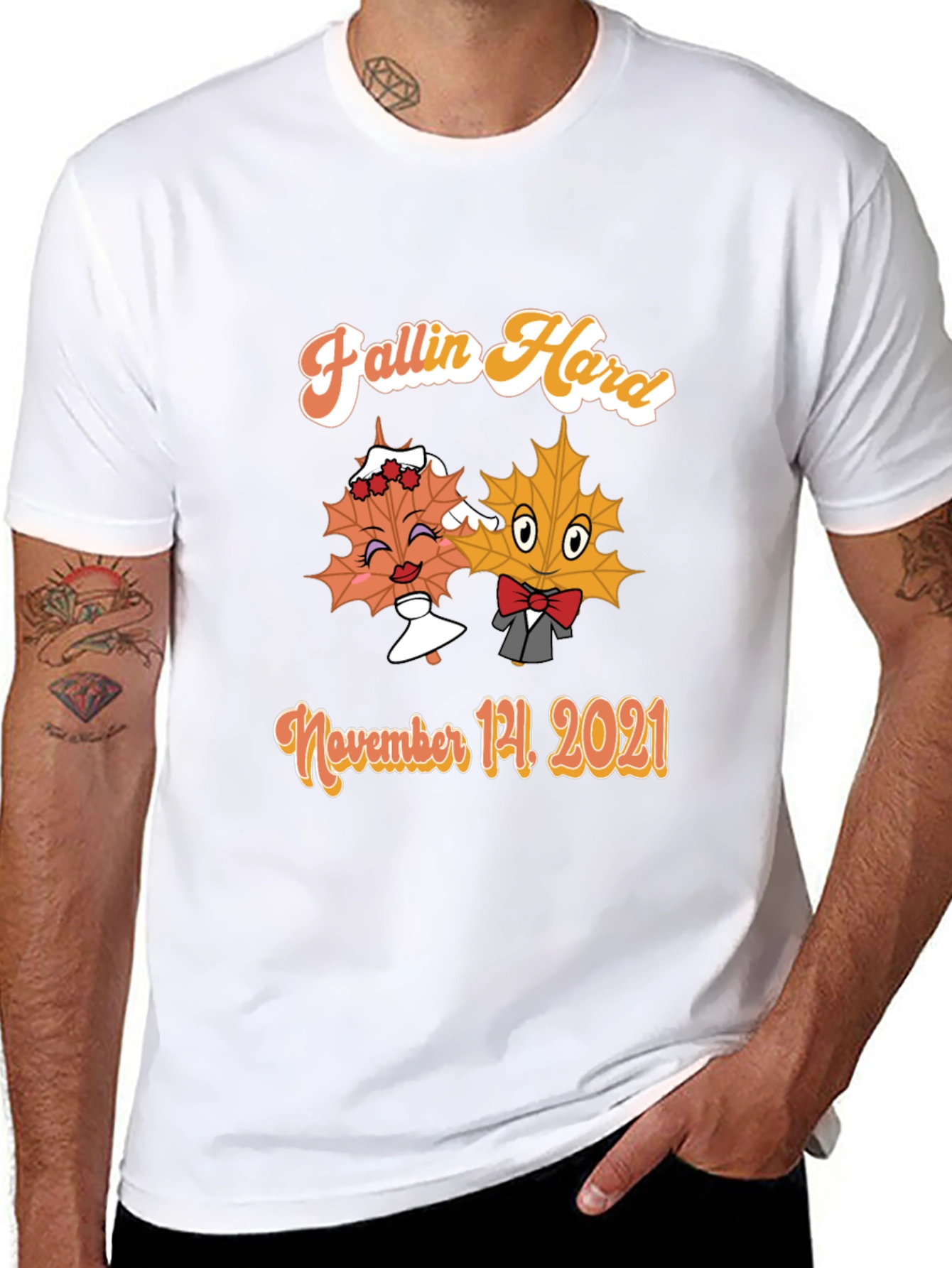 Fallin Hard Couples Tee - November 14 2021